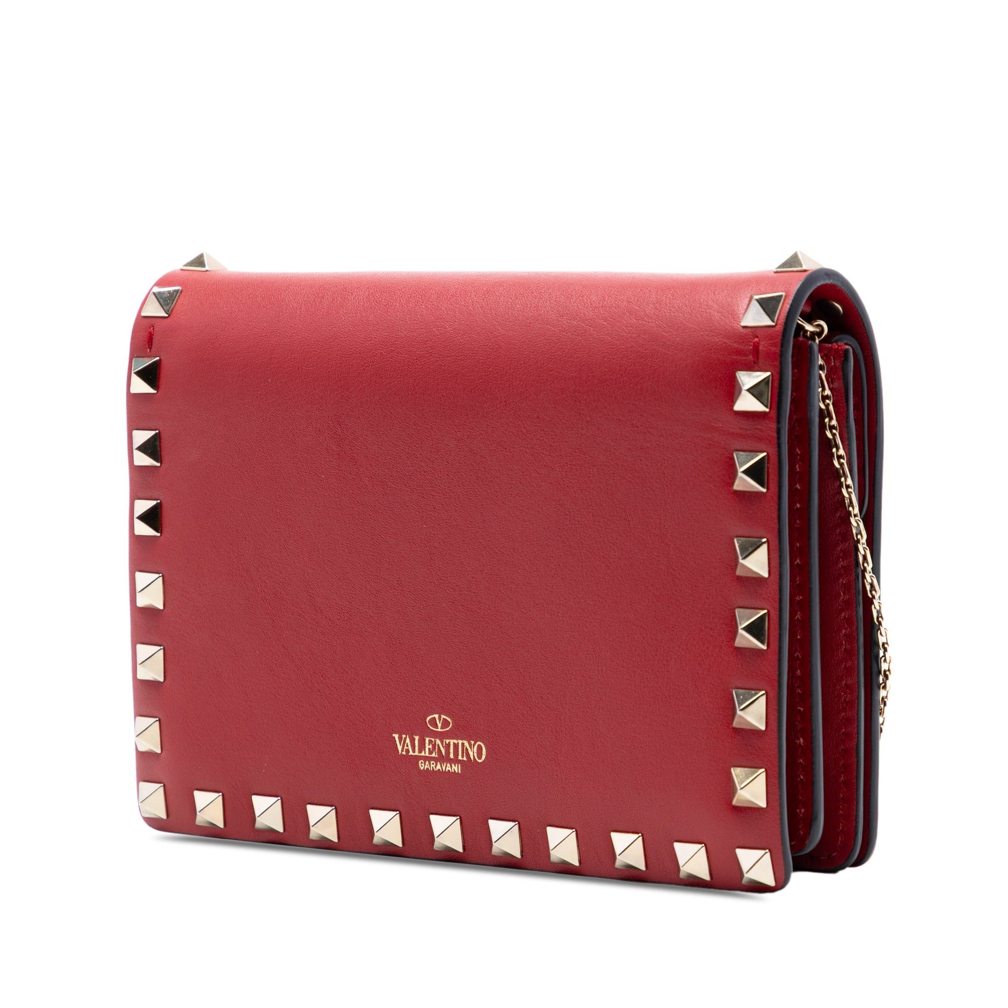 Valentino Leather Rockstud Chain Pouch Size ONE SIZE - 2 Thumbnail