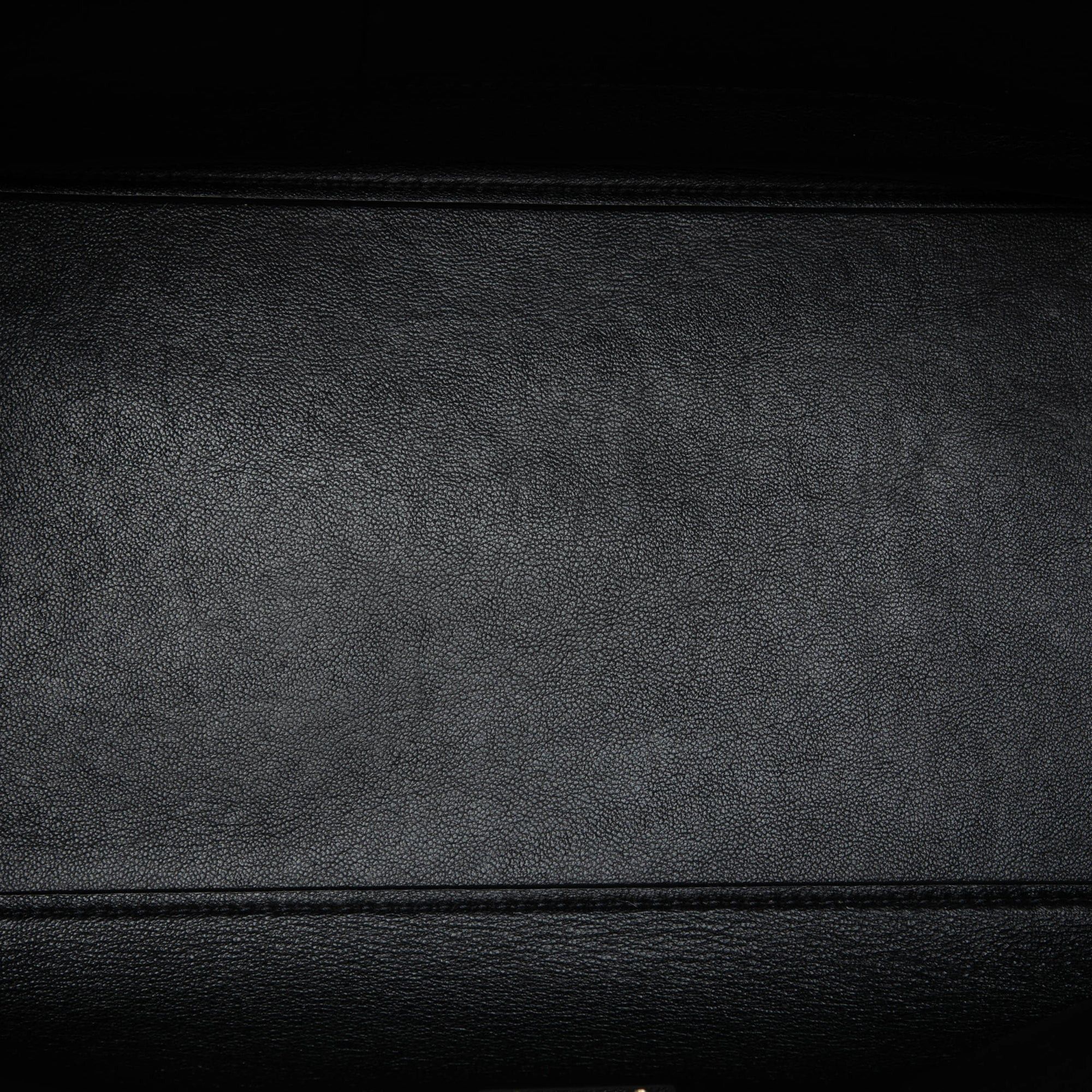 Celine Medium Drummed Calfskin and Suede Trapeze Satchel Size ONE SIZE - 4 Thumbnail