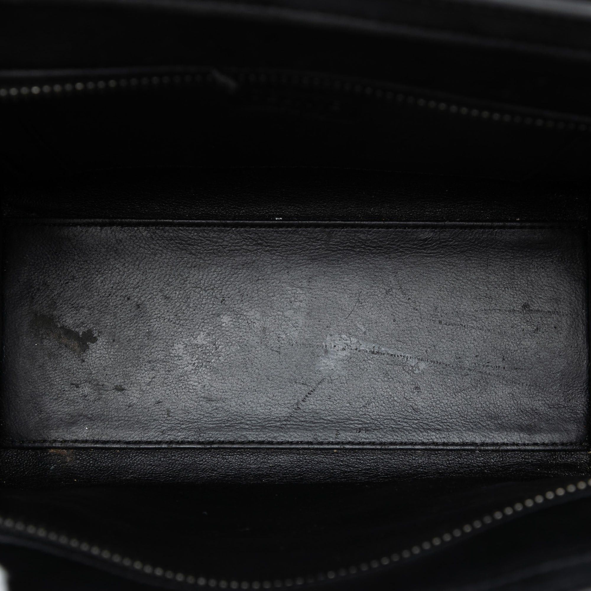Celine Nano Tricolor Leather Luggage Tote Size ONE SIZE - 4 Thumbnail
