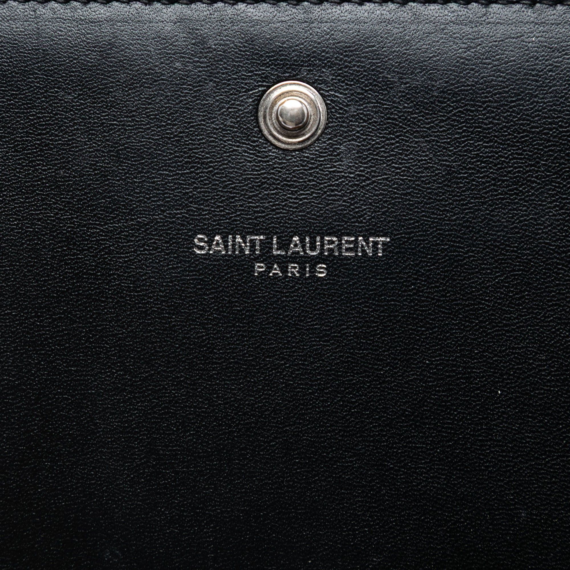 Saint Laurent Paris Calfskin Monogram Star Kate Wallet On Chain Size ONE SIZE - 5 Thumbnail