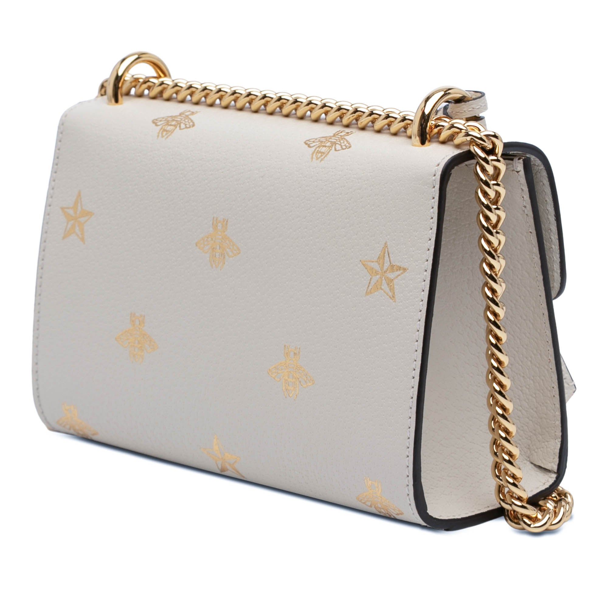 Gucci Small Leather Bee Star Padlock Crossbody Size ONE SIZE - 2 Thumbnail