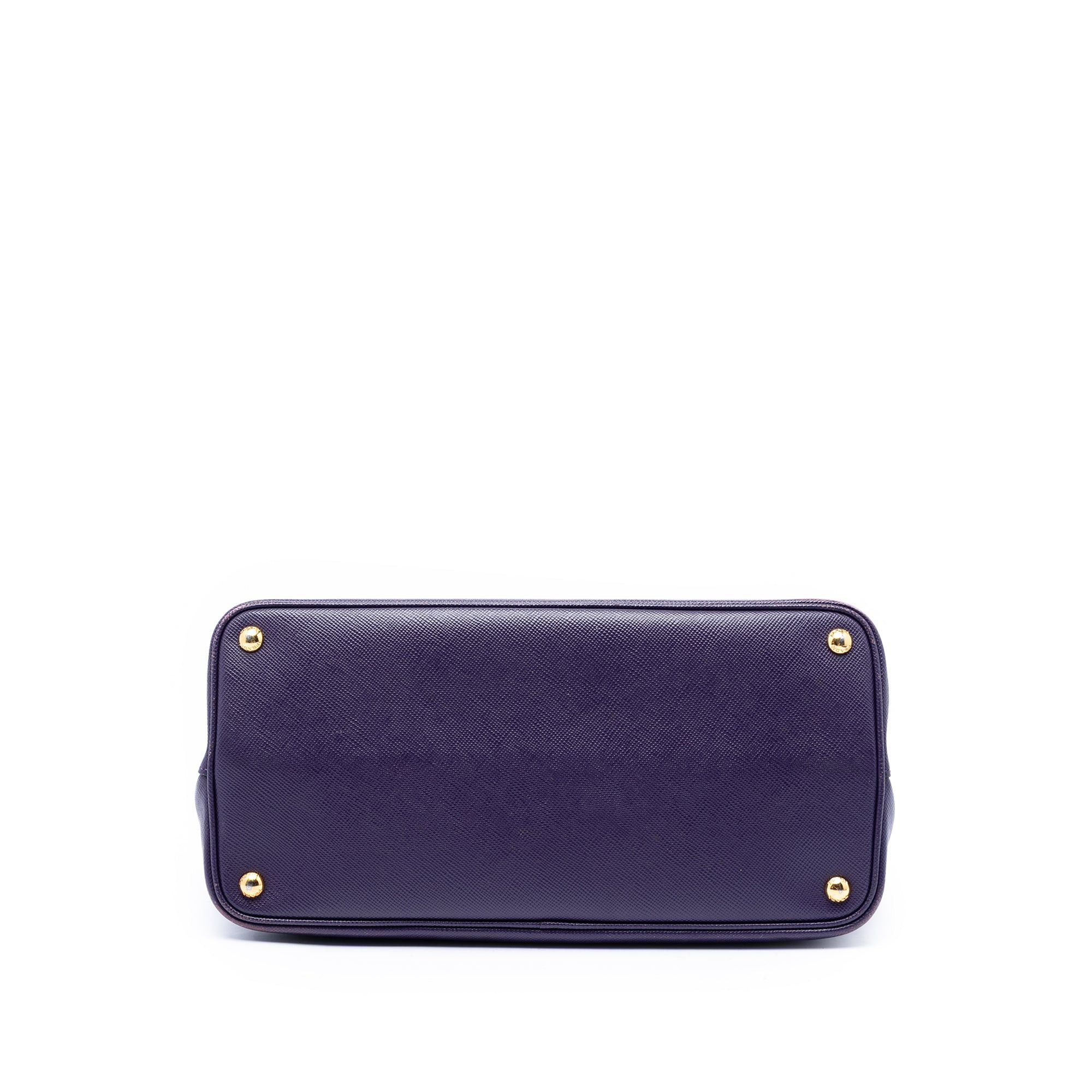Prada Medium Saffiano Cuir Double Satchel Size ONE SIZE - 3 Thumbnail