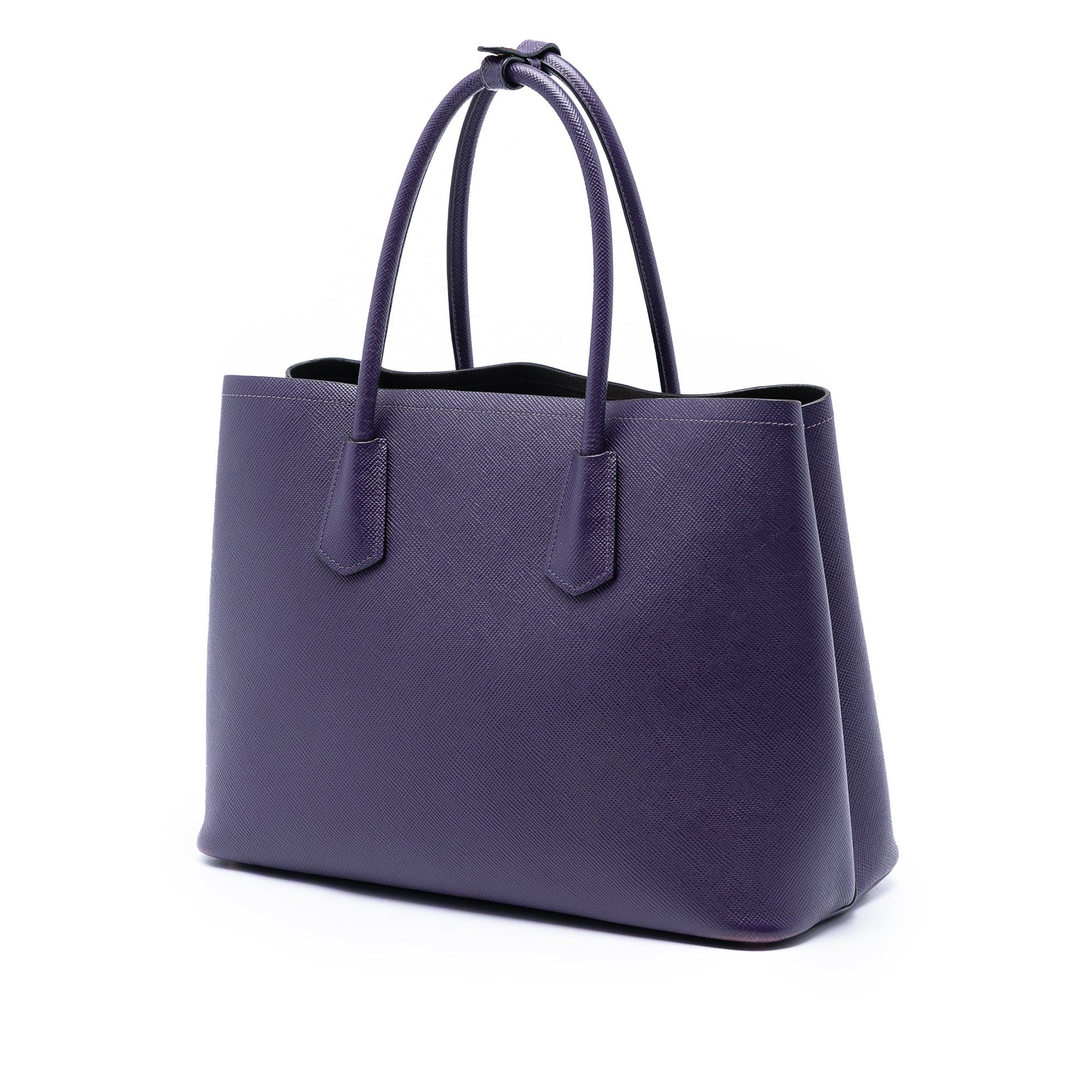 Prada Medium Saffiano Cuir Double Satchel Size ONE SIZE - 2 Thumbnail