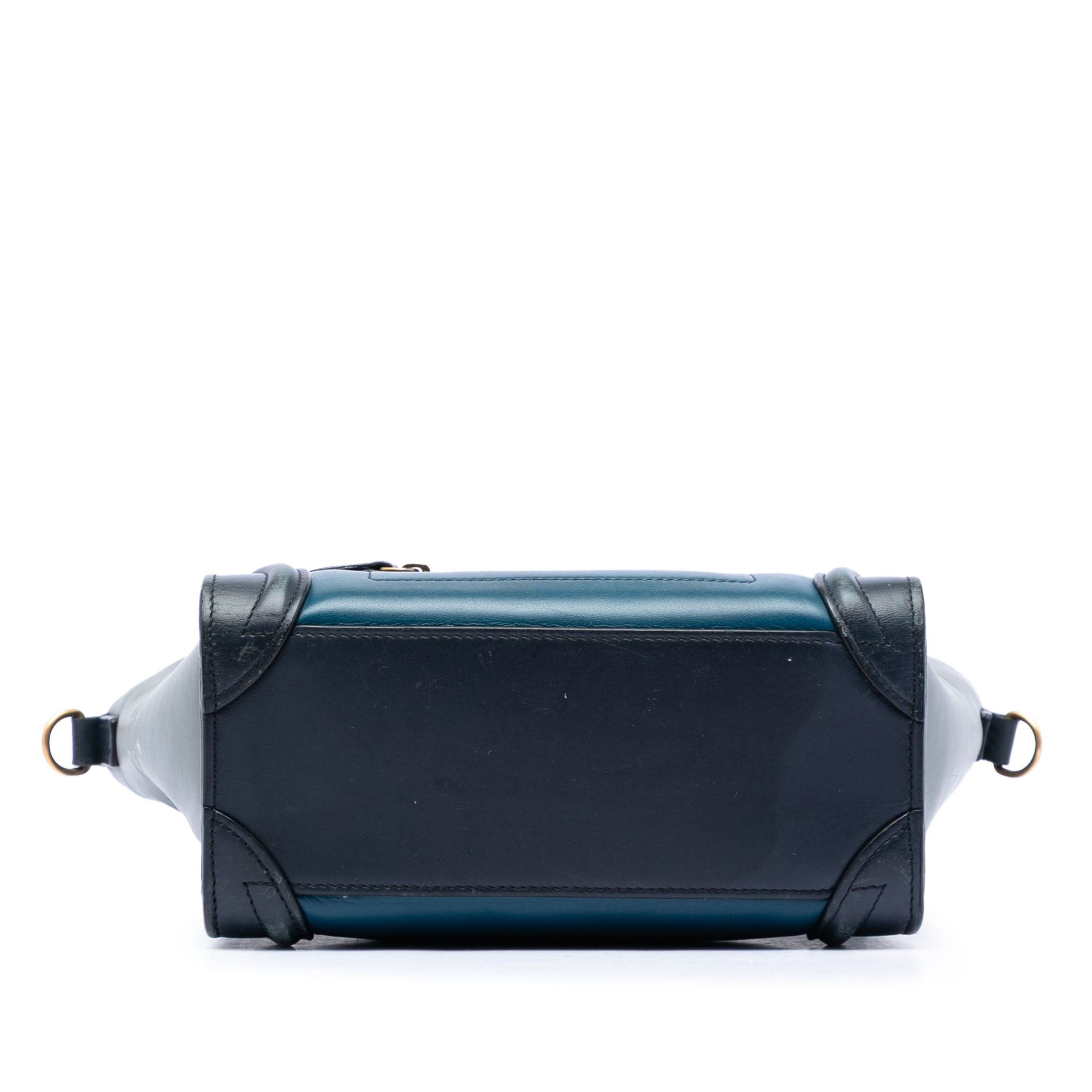 Celine Nano Tricolor Leather Luggage Tote Size ONE SIZE - 3 Thumbnail