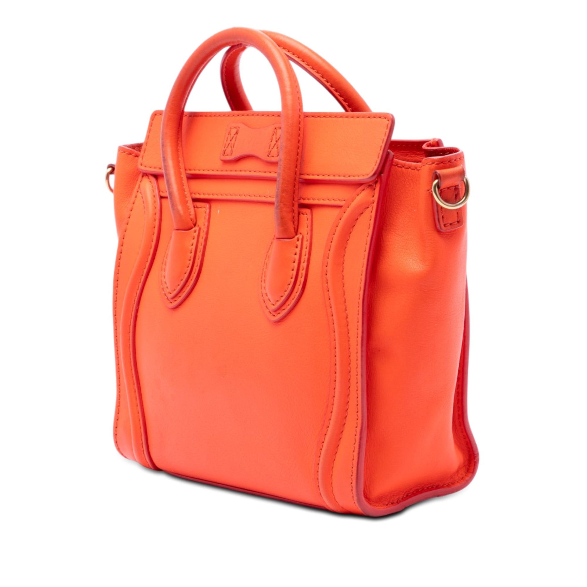 Celine Nano Leather Luggage Tote Size ONE SIZE - 2 Thumbnail
