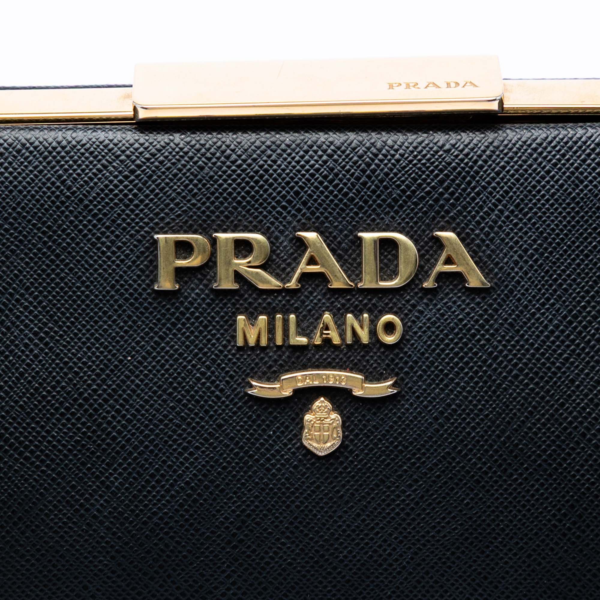 Prada Saffiano and City Calf Light Frame Crossbody Size ONE SIZE - 5 Thumbnail