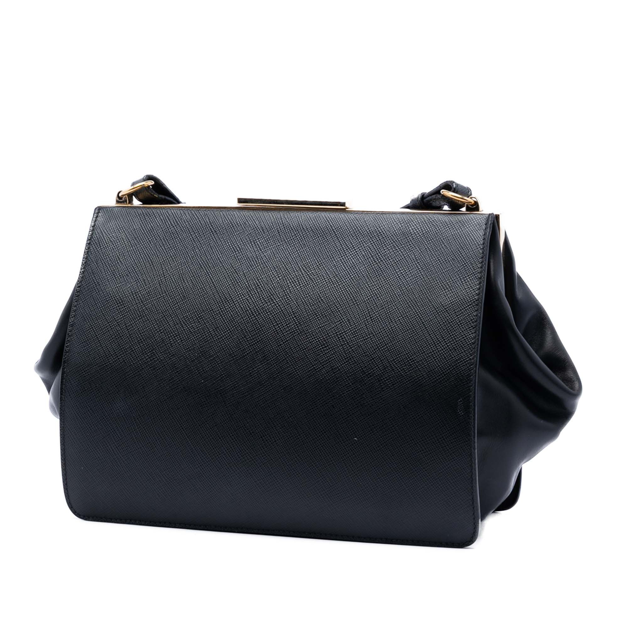 Prada Saffiano and City Calf Light Frame Crossbody Size ONE SIZE - 2 Thumbnail