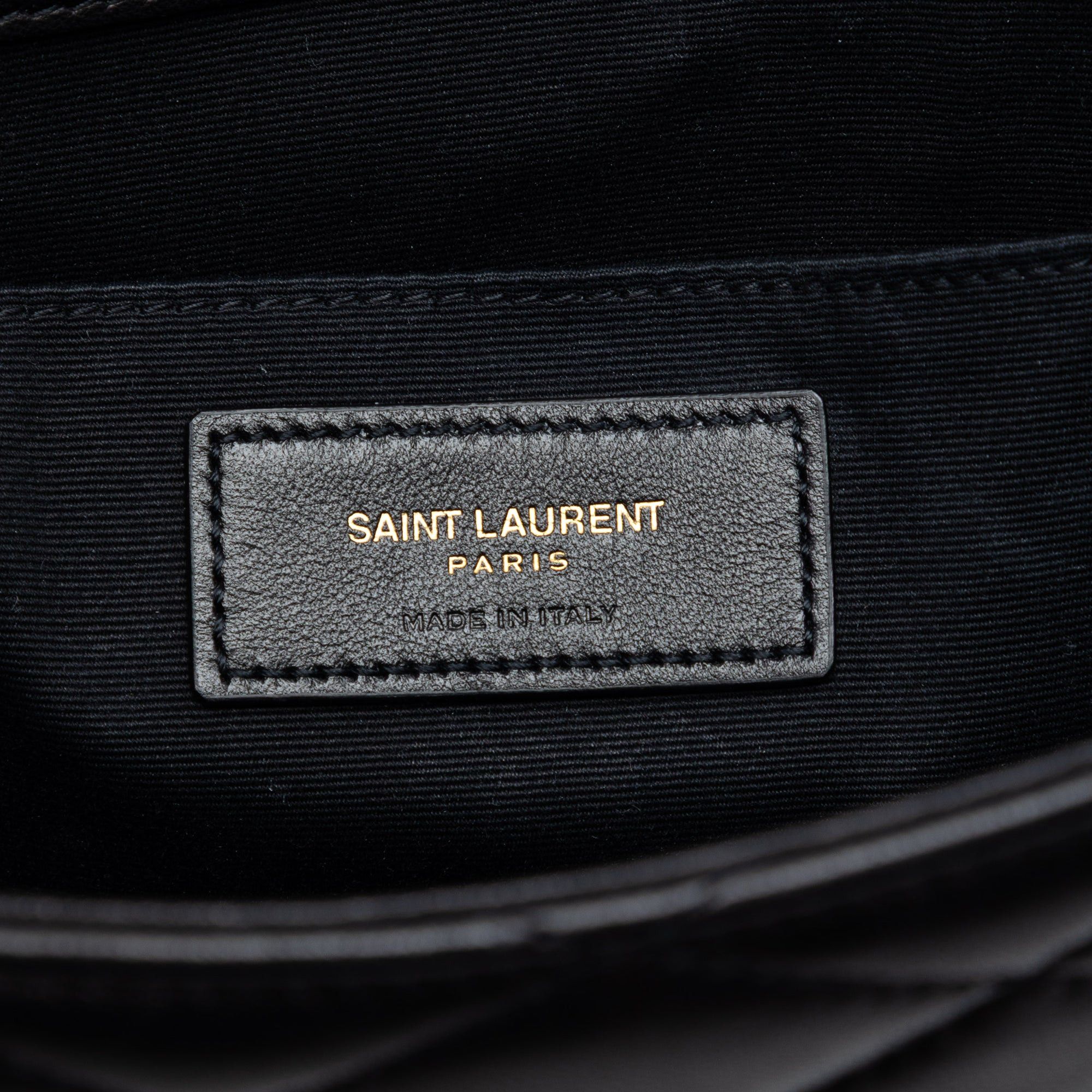 Saint Laurent Paris Quilted Lambskin Envelope Pouch Size ONE SIZE - 5 Thumbnail