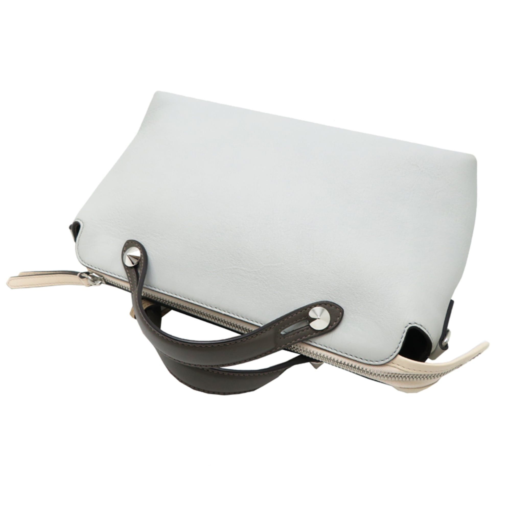 Fendi Fendi By The Way Women's Handbag (8BL124-50J) - Leather, Beige (Strap missing) Size ONE SIZE - 4 Thumbnail