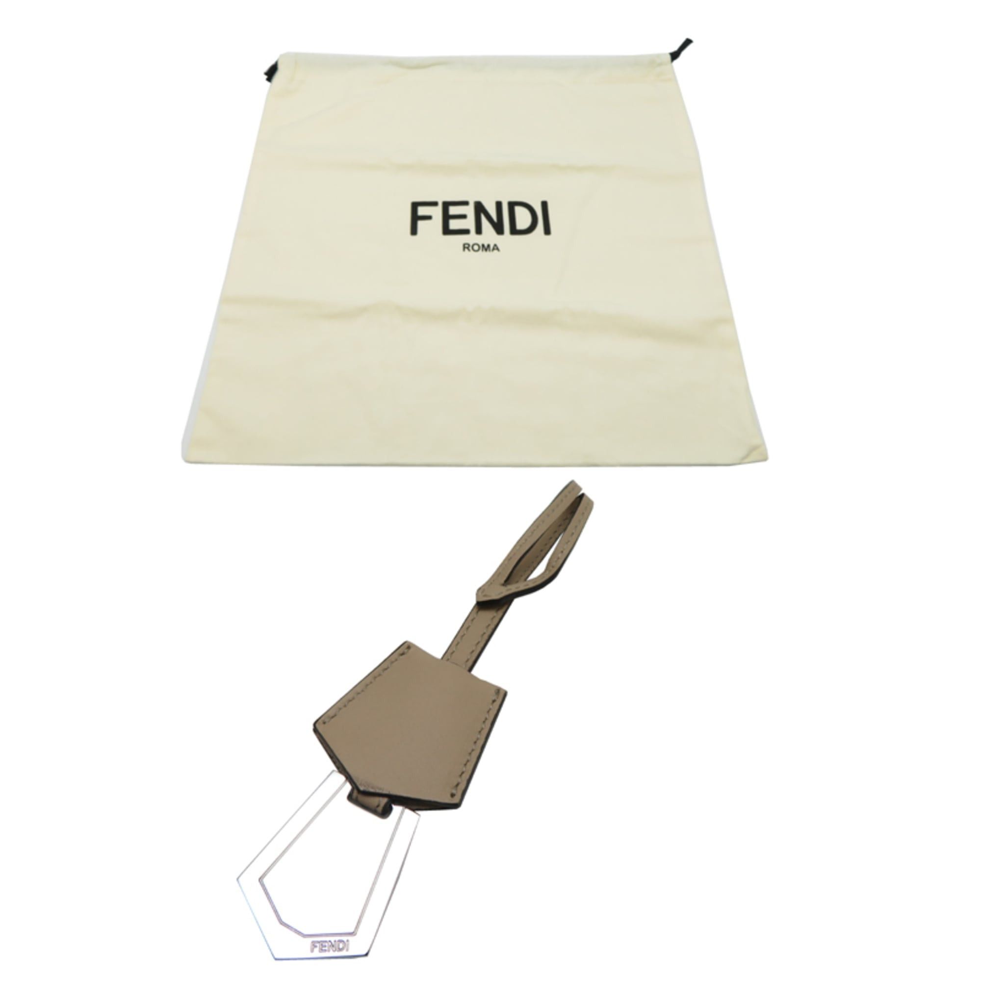 Fendi Fendi By The Way Women's Handbag (8BL124-50J) - Leather, Beige (Strap missing) Size ONE SIZE - 9 Thumbnail