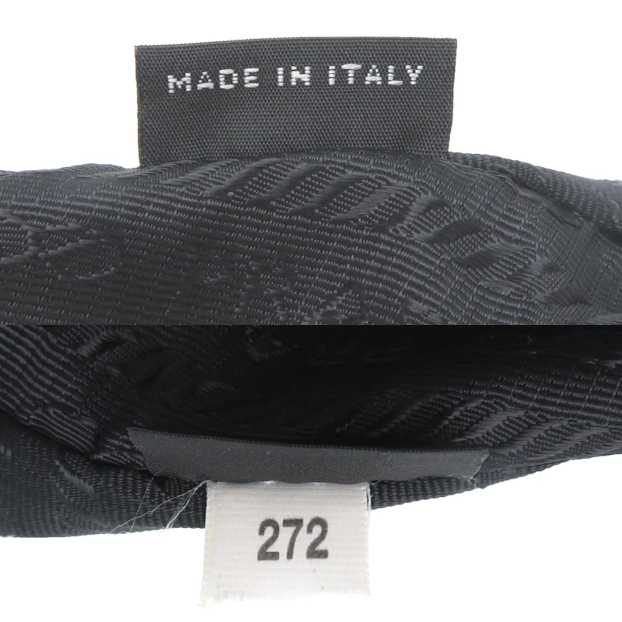 Prada Prada Tessuto Women's Shoulder Bag, Nylon, Black Size ONE SIZE - 7 Thumbnail