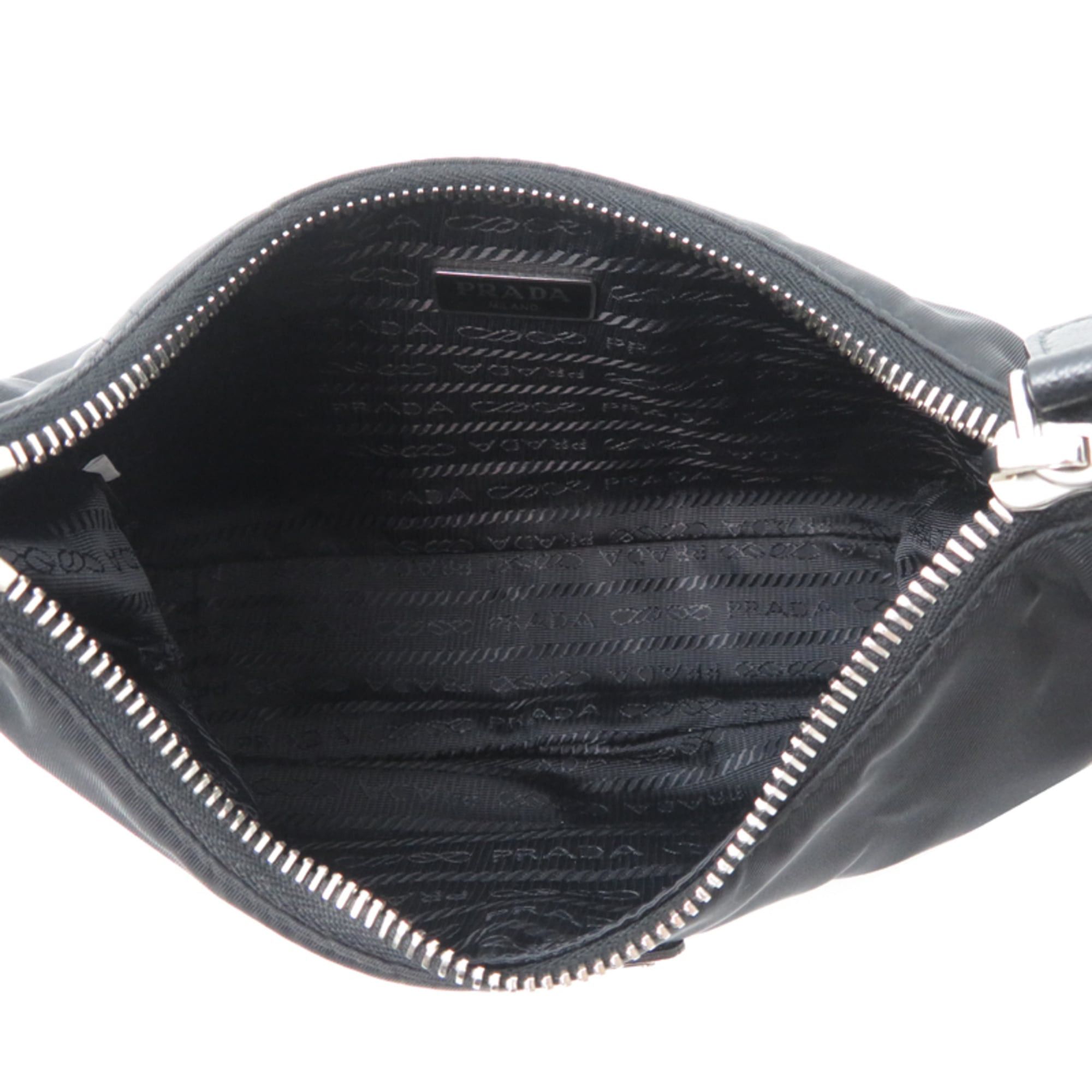 Prada Prada Tessuto Women's Shoulder Bag, Nylon, Black Size ONE SIZE - 5 Thumbnail