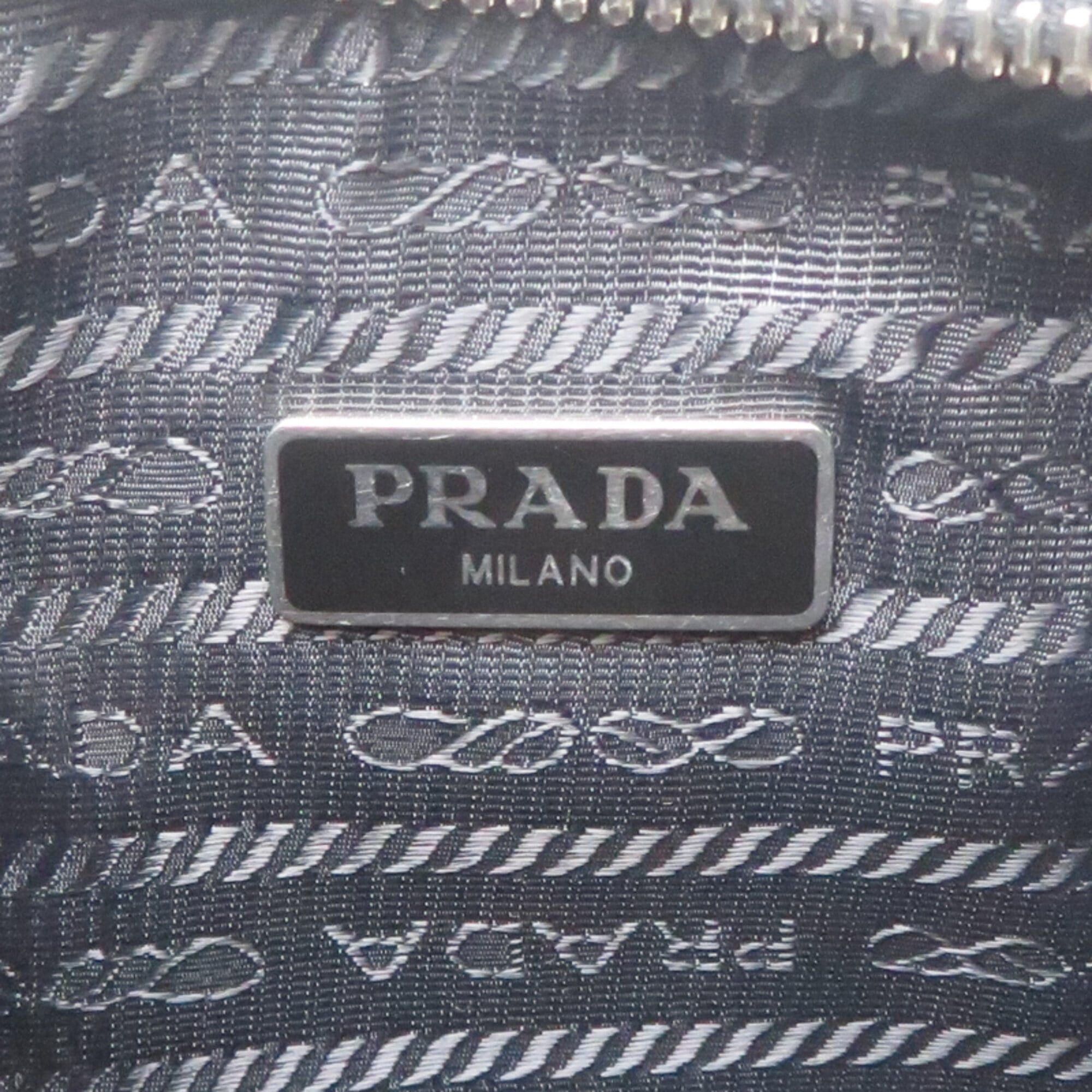 Prada Prada Tessuto Women's Shoulder Bag, Nylon, Black Size ONE SIZE - 6 Thumbnail
