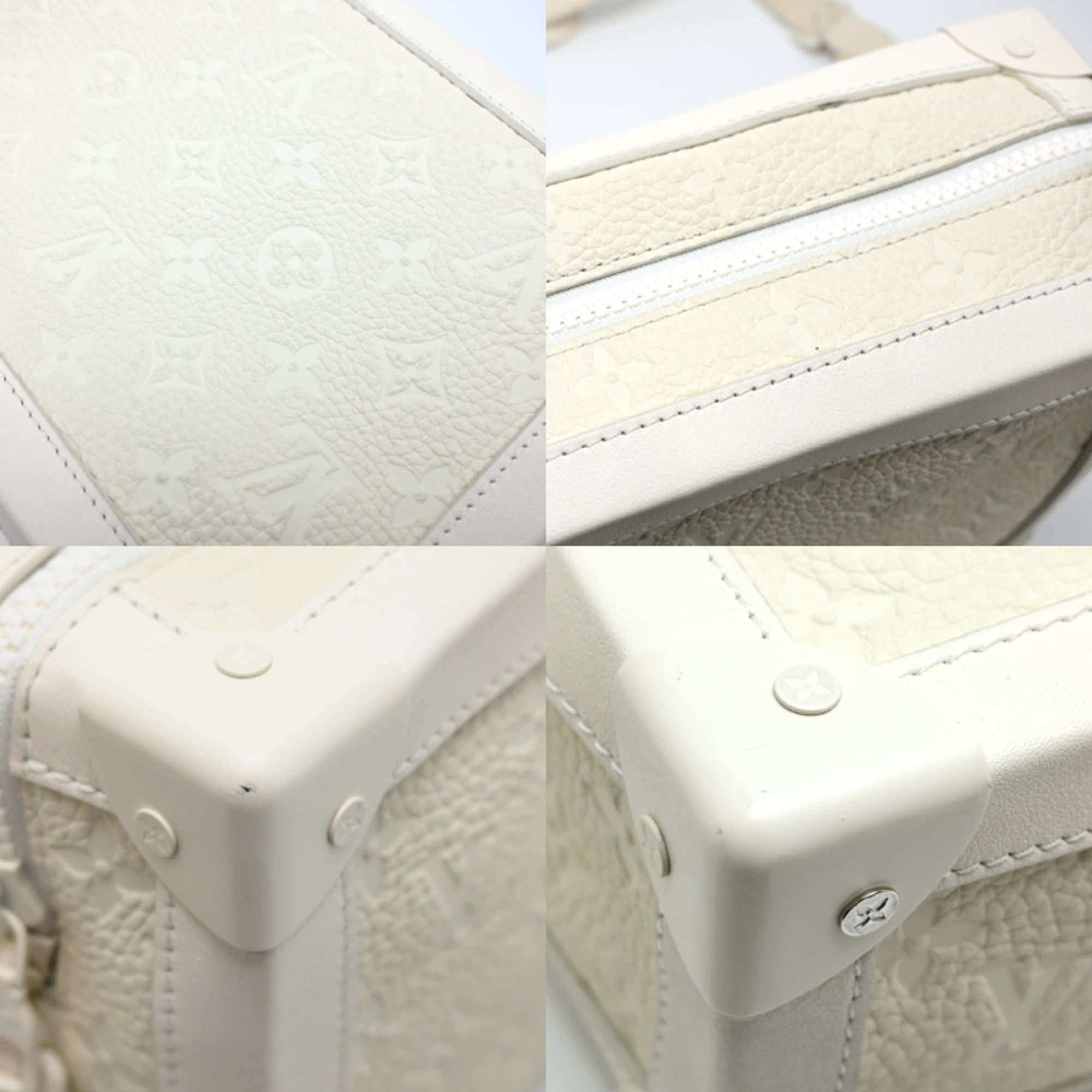 Louis Vuitton Louis Vuitton Soft Trunk Women's Shoulder Bag M53287 (Discontinued) Taurillon Leather, White Size ONE SIZE - 7 Thumbnail
