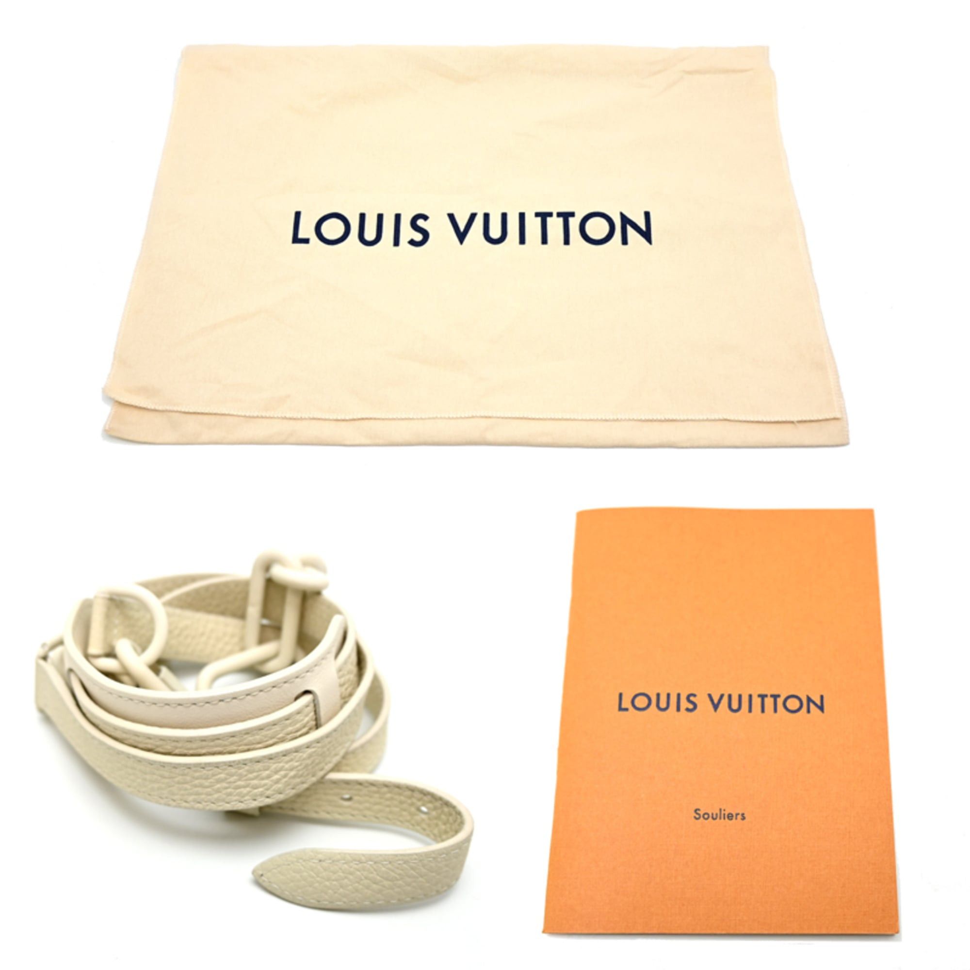 Louis Vuitton Louis Vuitton Soft Trunk Women's Shoulder Bag M53287 (Discontinued) Taurillon Leather, White Size ONE SIZE - 10 Thumbnail