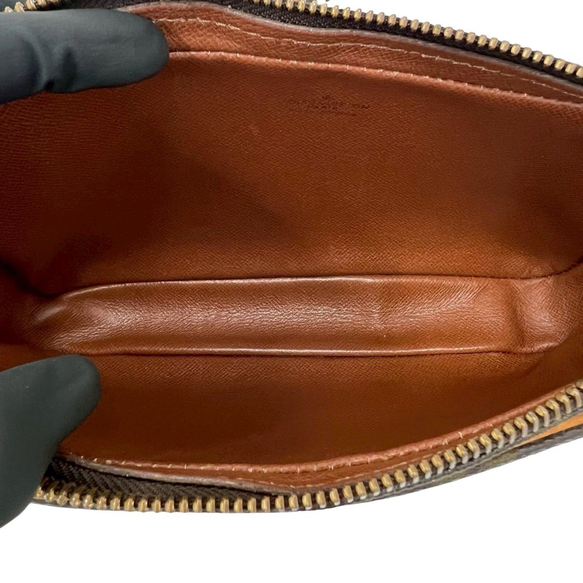 Louis Vuitton LOUIS VUITTON Vintage Marly Bandoulière Monogram Leather Mini Shoulder Bag Brown 131-1 Size ONE SIZE - 9 Thumbnail