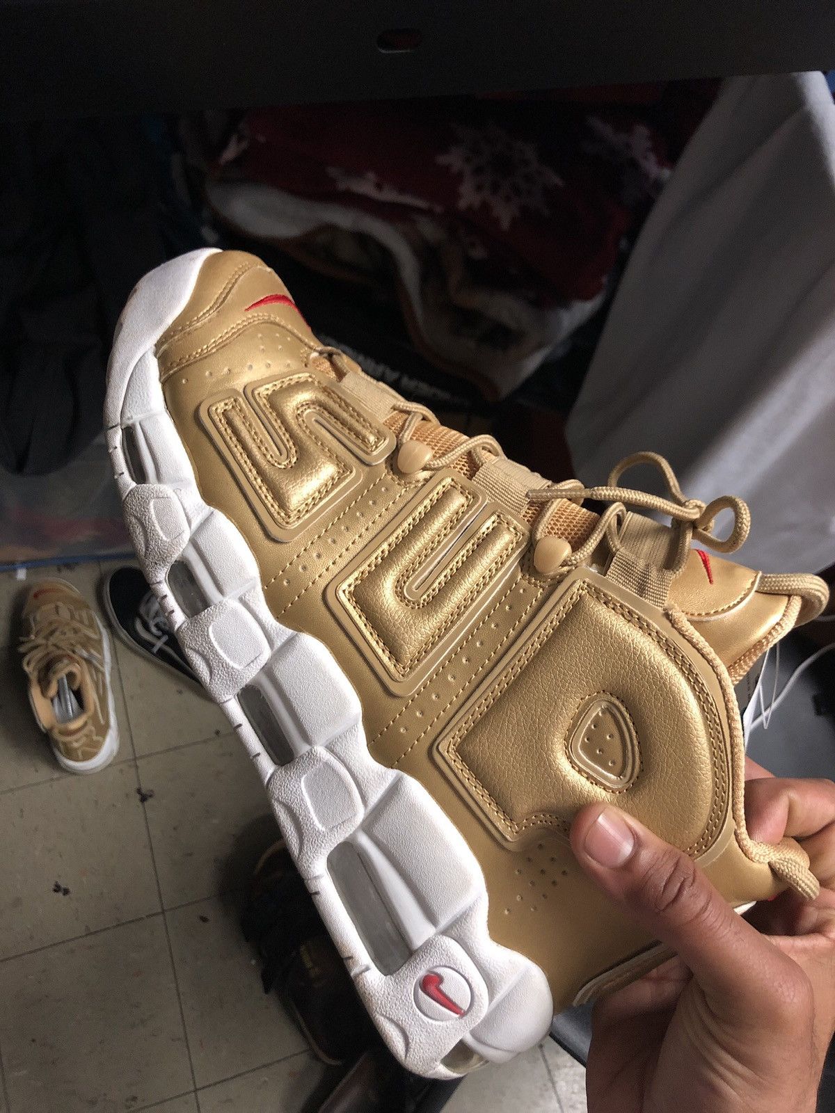 Gold on sale supreme uptempo