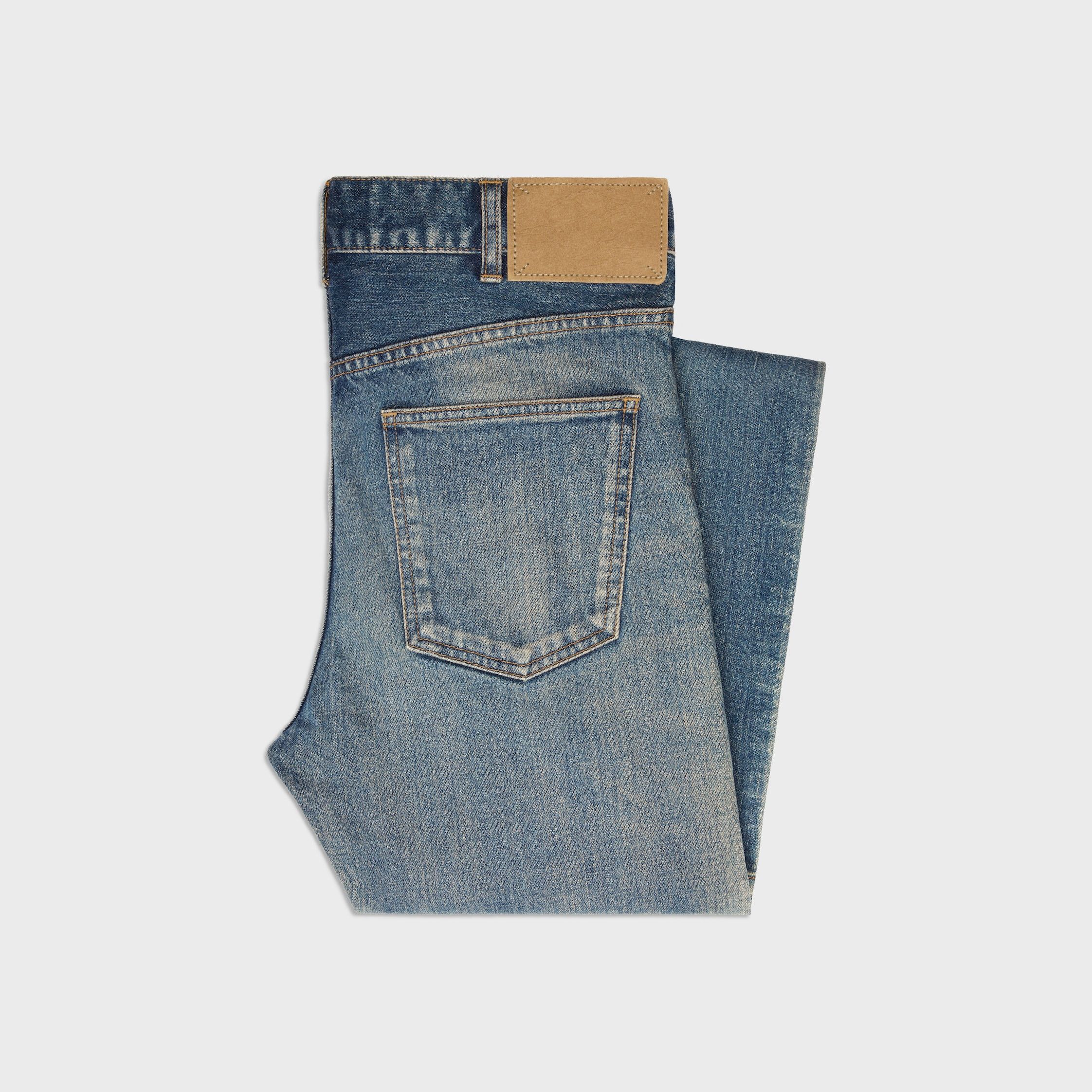 Celine SKINNY JEANS IN TRAIL WASH DENIM trail wash Size US 33 - 2 Thumbnail