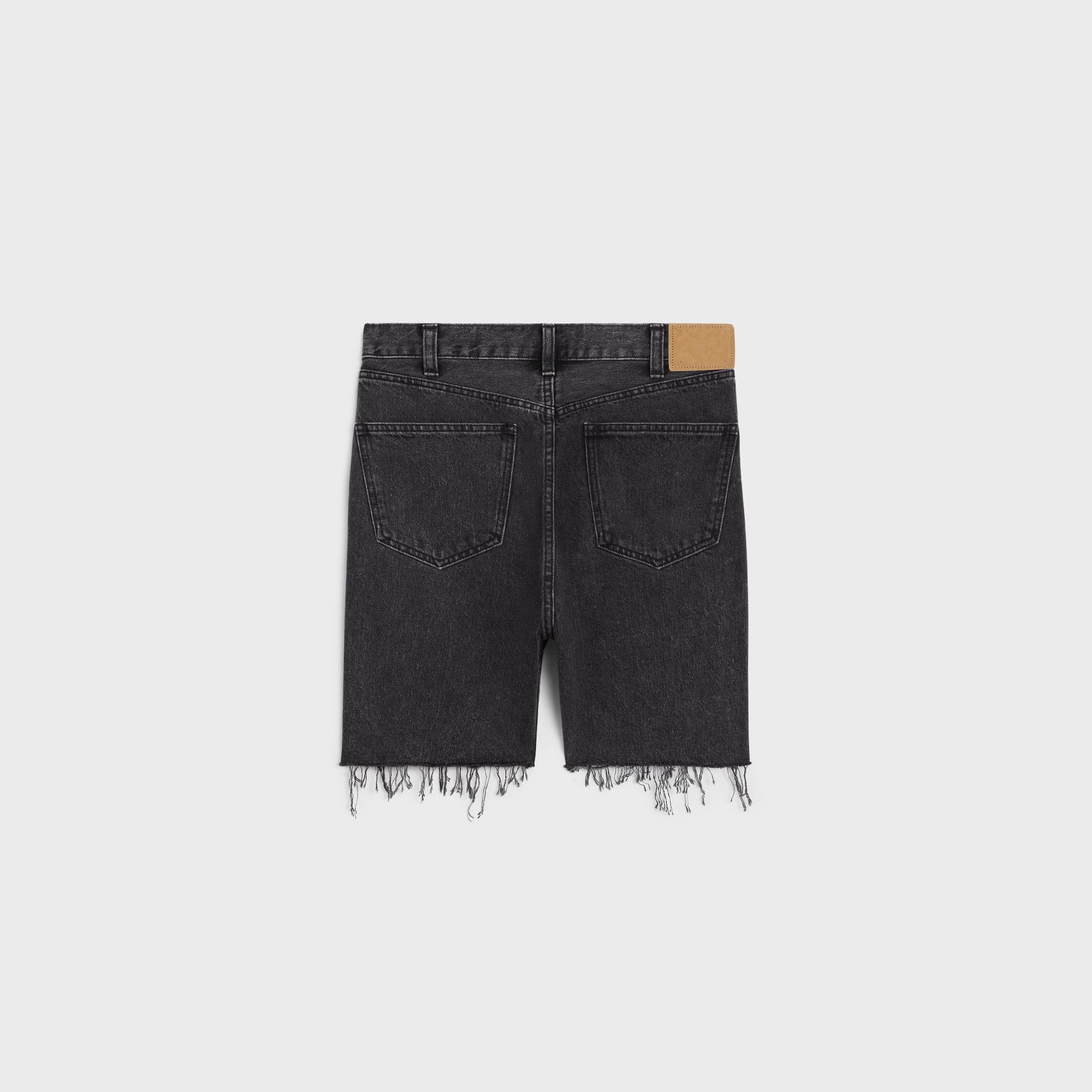 Celine WESLEY SHORTS IN CHARCOAL WASH DENIM Size US 32 / EU 48 - 2 Thumbnail