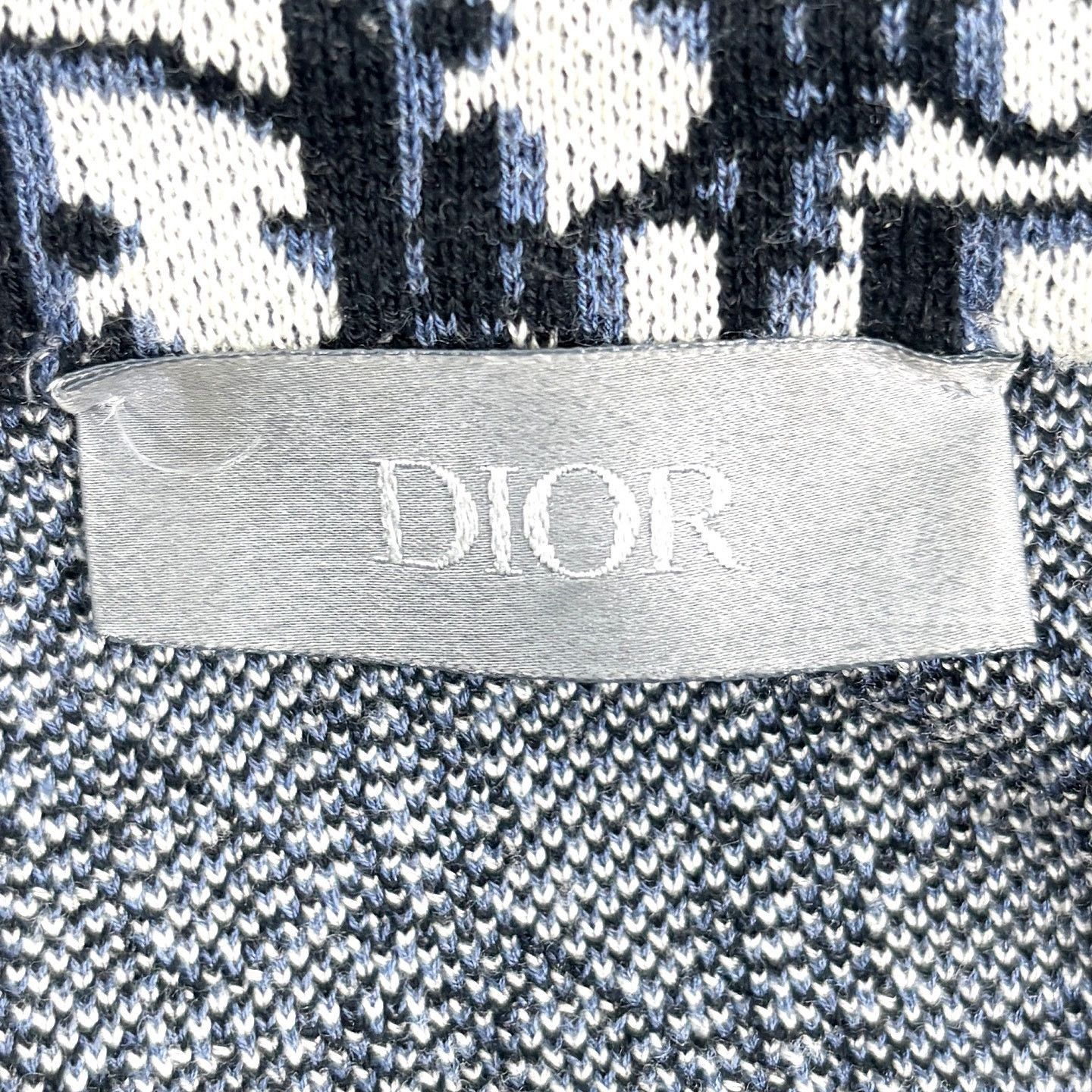 Dior Classic Long Sleeve Monogram Shirt in Blue Size US XL / EU 56 / 4 - 3 Thumbnail