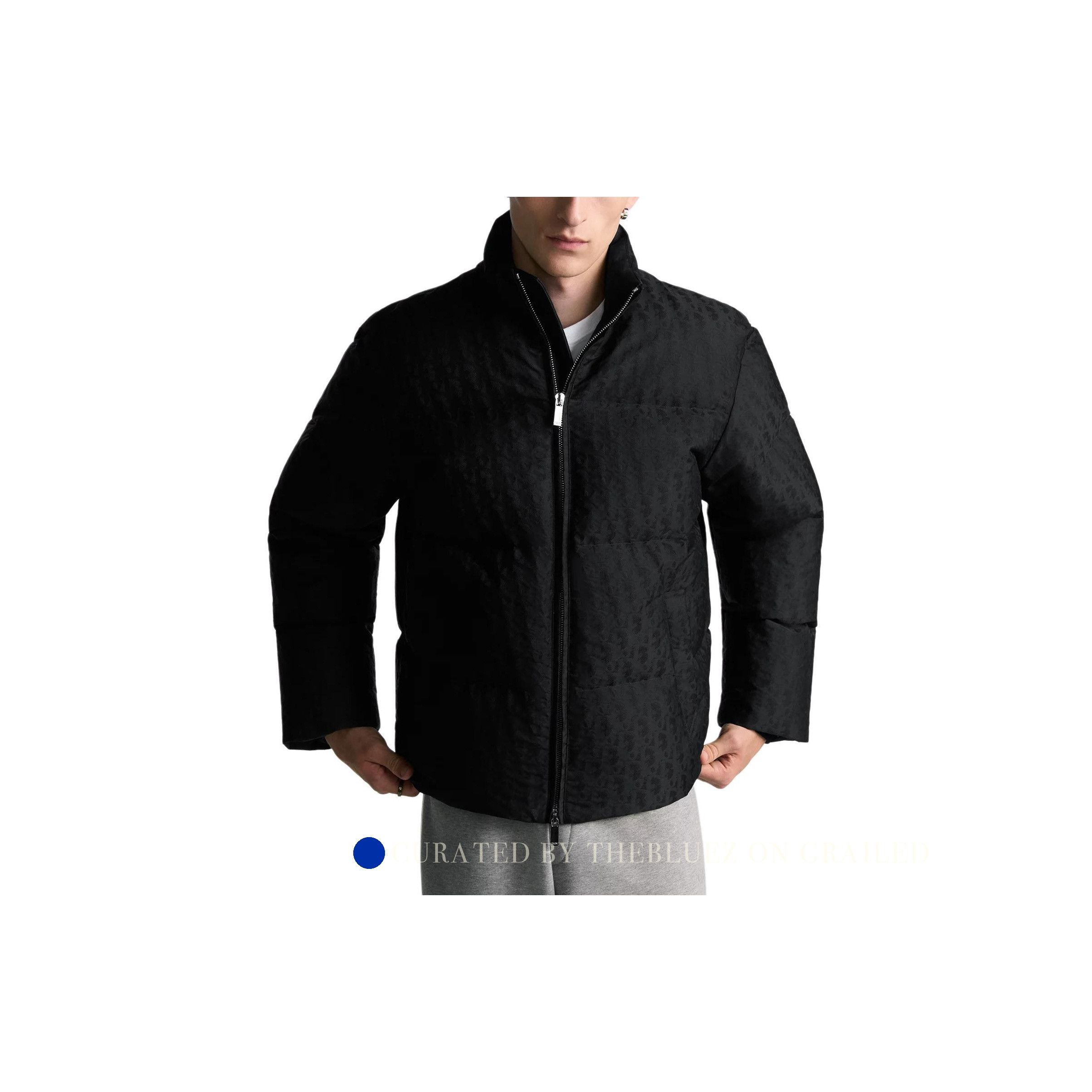 Dior Stylish Black Puffer Jacket in Size L Size US L / EU 52-54 / 3 - 7 Thumbnail