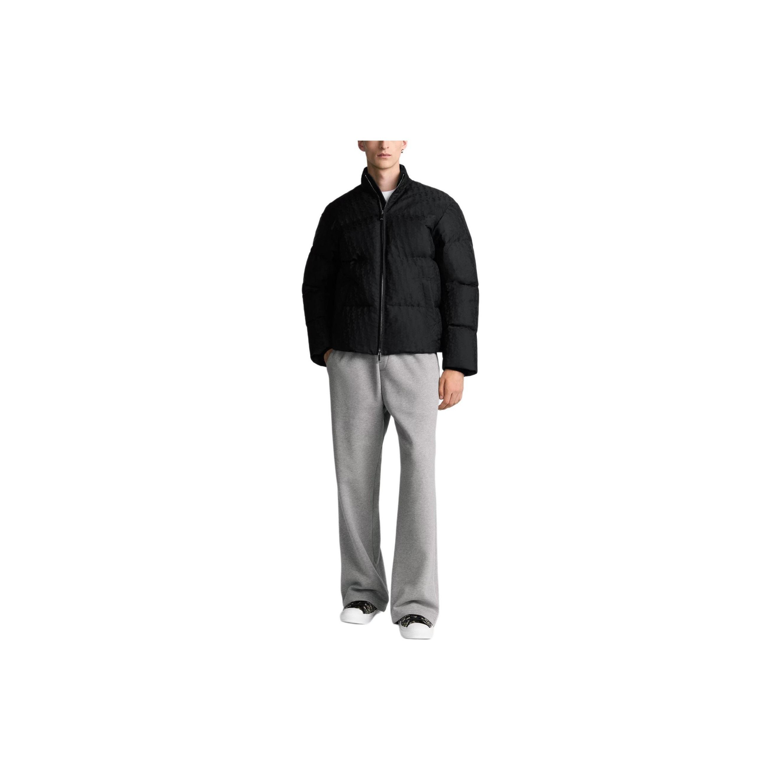 Dior Stylish Black Puffer Jacket in Size L Size US L / EU 52-54 / 3 - 6 Thumbnail