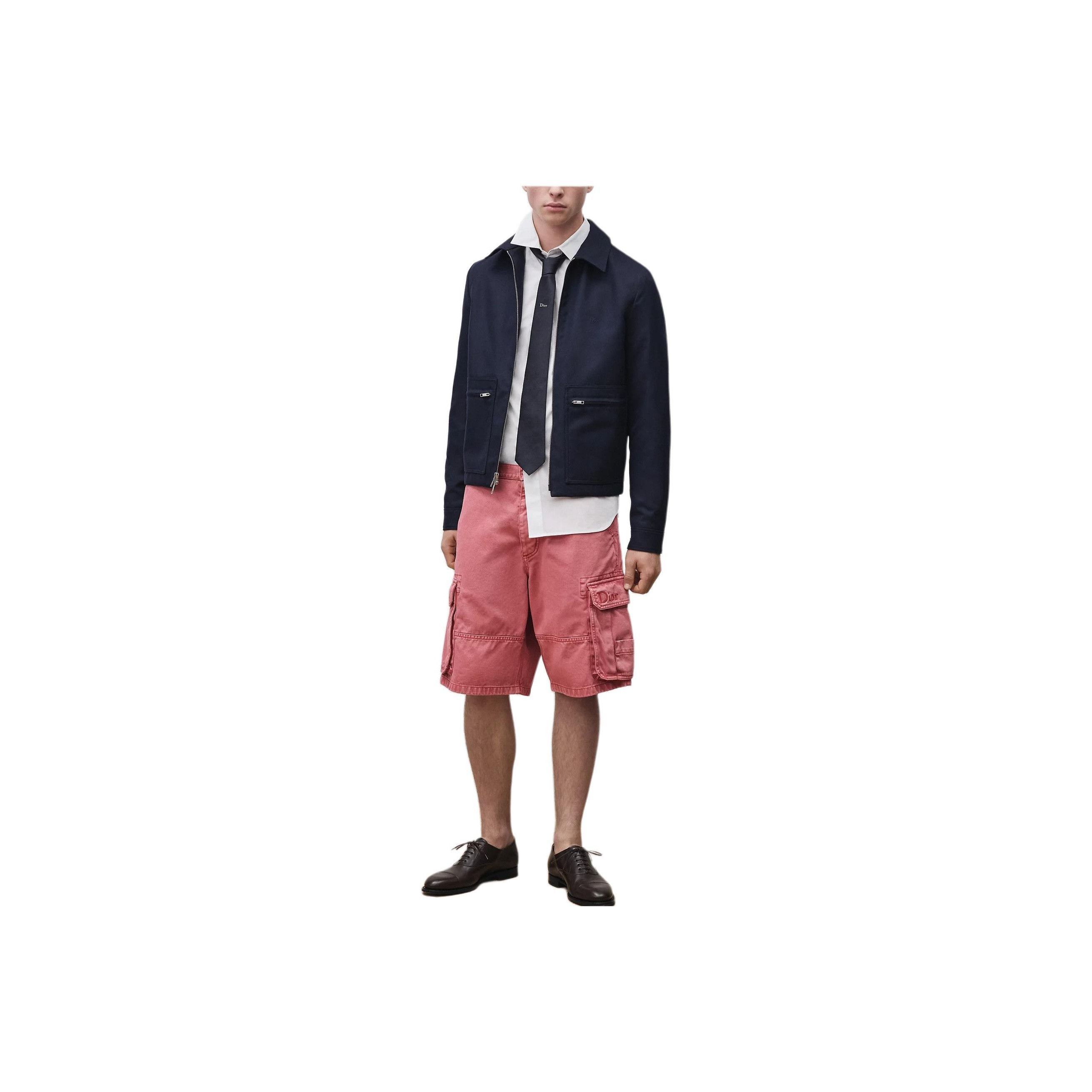Dior Blue Embroidered Logo Zip-Up Jacket Size US S / EU 44-46 / 1 - 7 Thumbnail