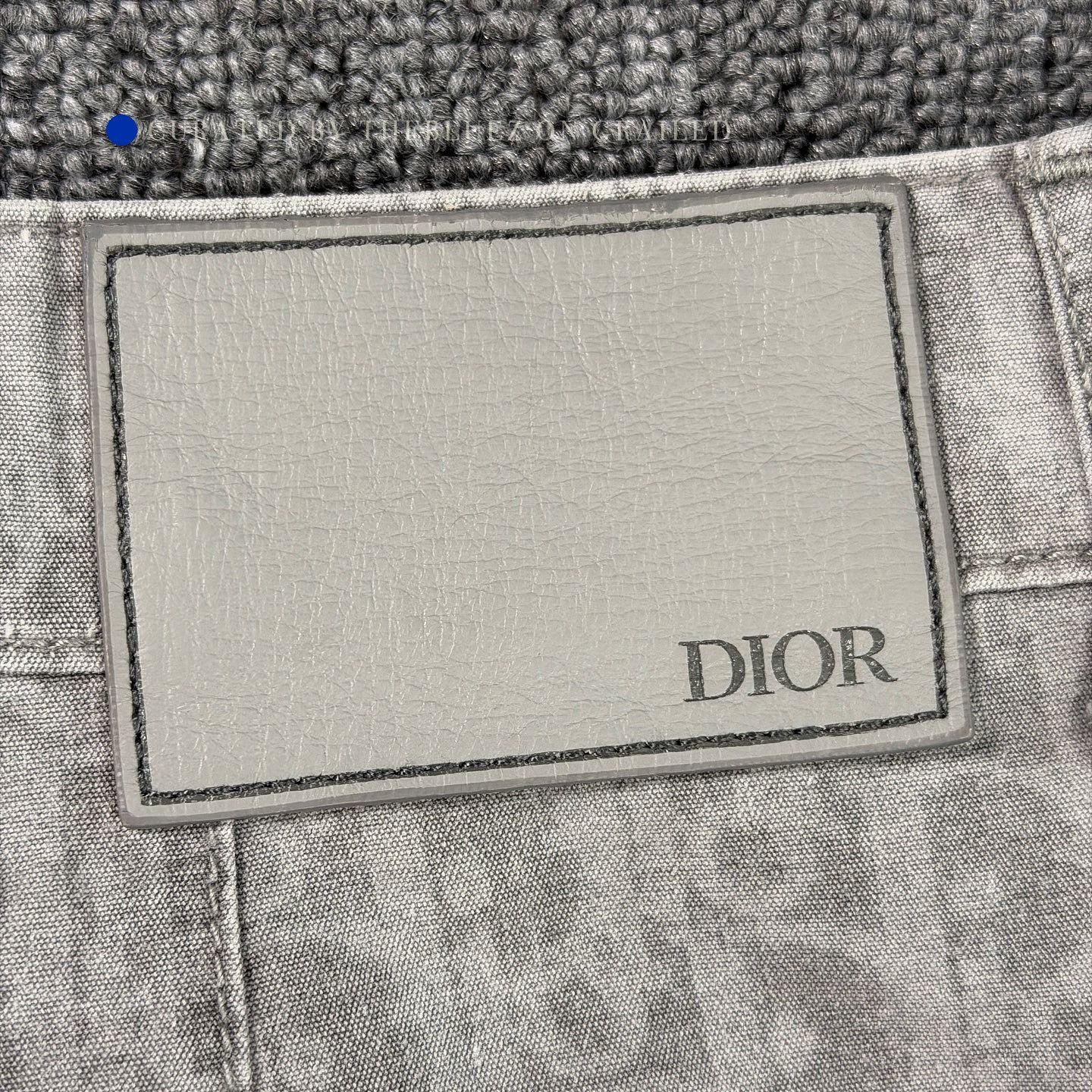 Dior Classic Gray Denim Jeans in Size 28 Size US 28 / EU 44 - 6 Thumbnail