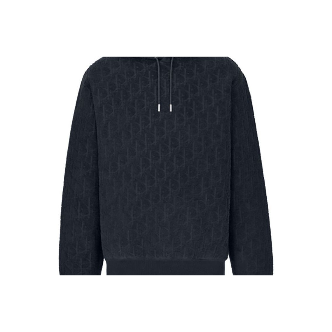 Dior Monogram Terry Cloth Hoodie in Blue Size US M / EU 48-50 / 2 - 8 Thumbnail