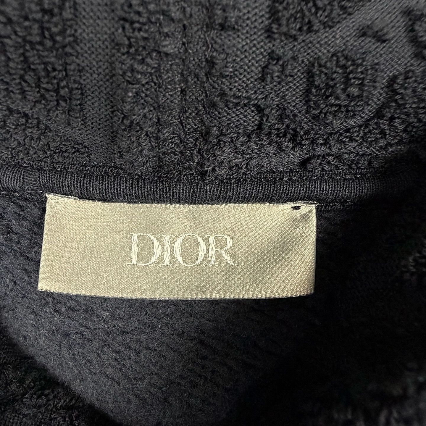 Dior Monogram Terry Cloth Hoodie in Blue Size US M / EU 48-50 / 2 - 3 Thumbnail