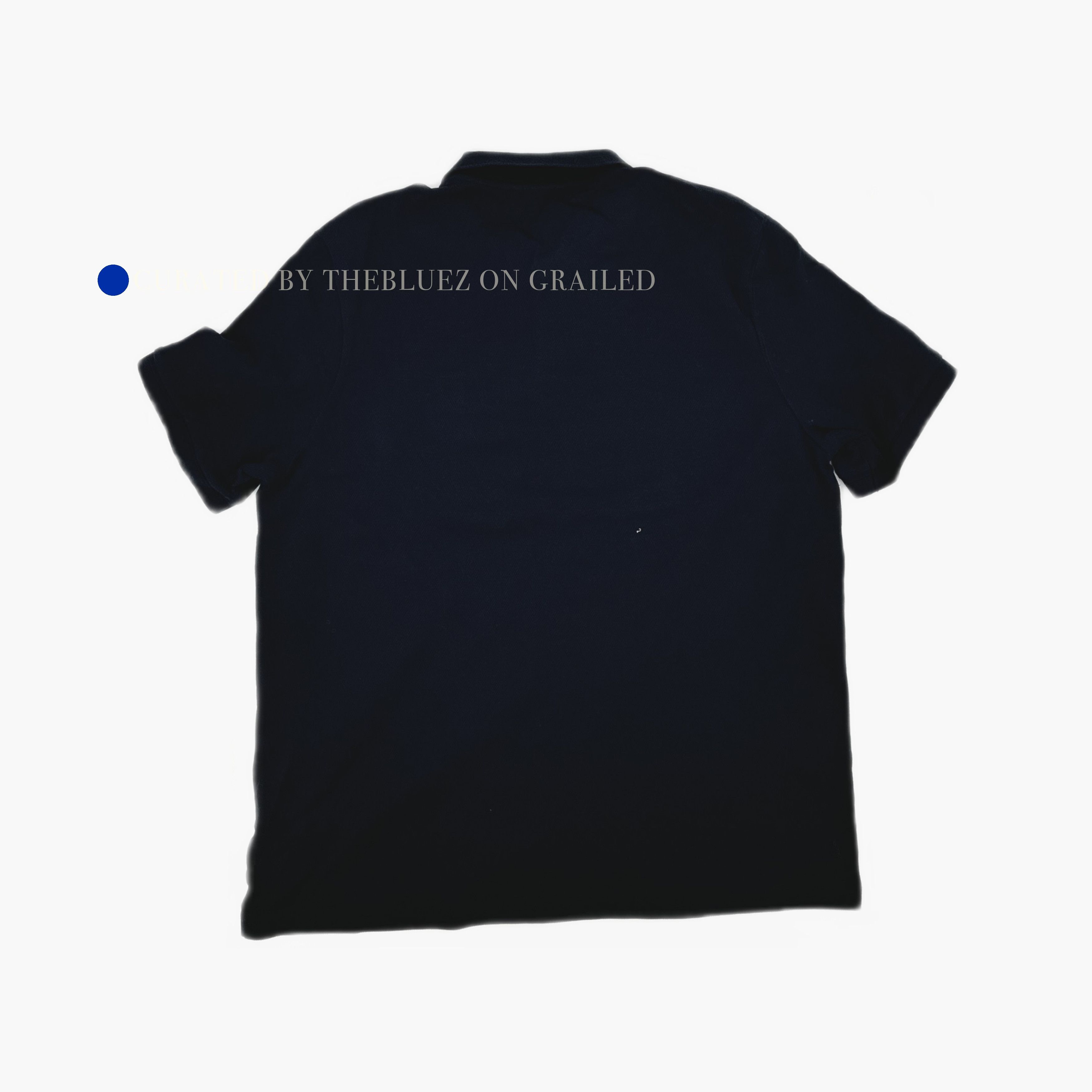 Dior Black Embroidered Polo Shirt in XL Size US XL / EU 56 / 4 - 2 Thumbnail