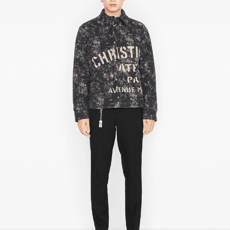 Dior Quilted Black Shirt Jacket in XL Size US XL / EU 56 / 4 - 6 Thumbnail