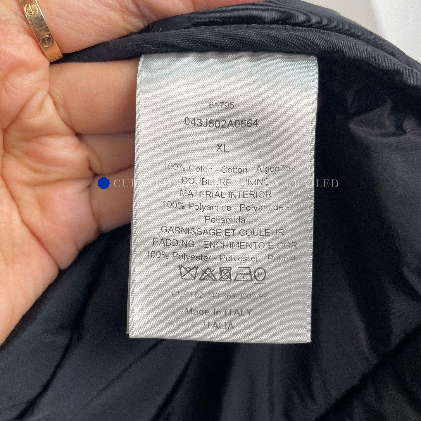 Dior Quilted Black Shirt Jacket in XL Size US XL / EU 56 / 4 - 4 Thumbnail
