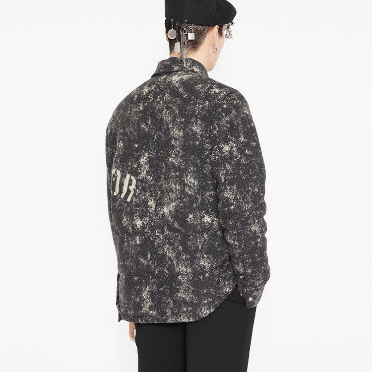 Dior Quilted Black Shirt Jacket in XL Size US XL / EU 56 / 4 - 8 Thumbnail