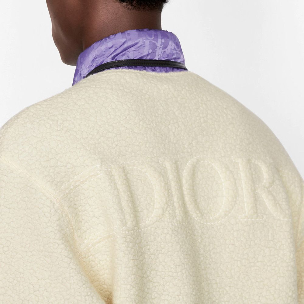 Dior Reversible Fleece Jacket in Beige Size US M / EU 48-50 / 2 - 9 Thumbnail