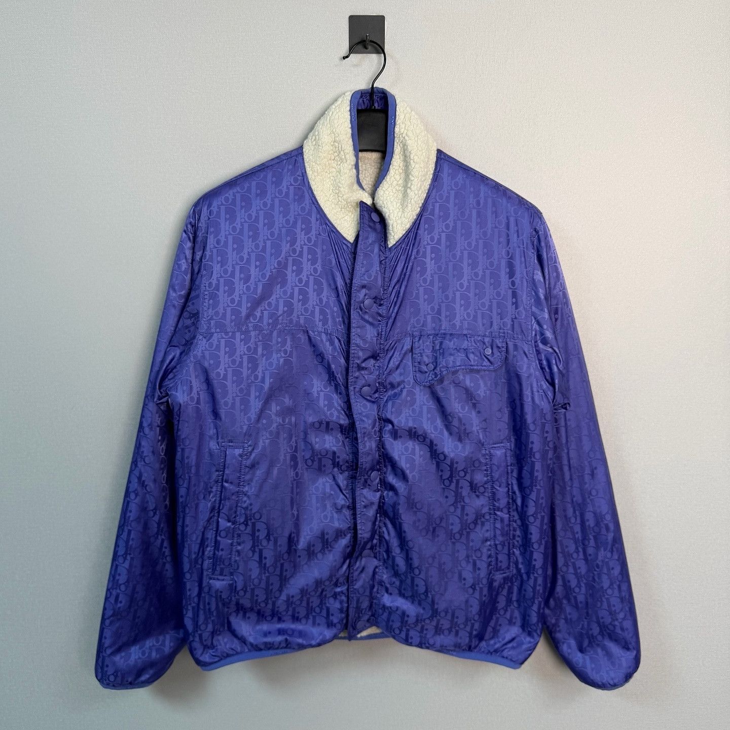 Dior Reversible Fleece Jacket in Beige Size US M / EU 48-50 / 2 - 5 Thumbnail