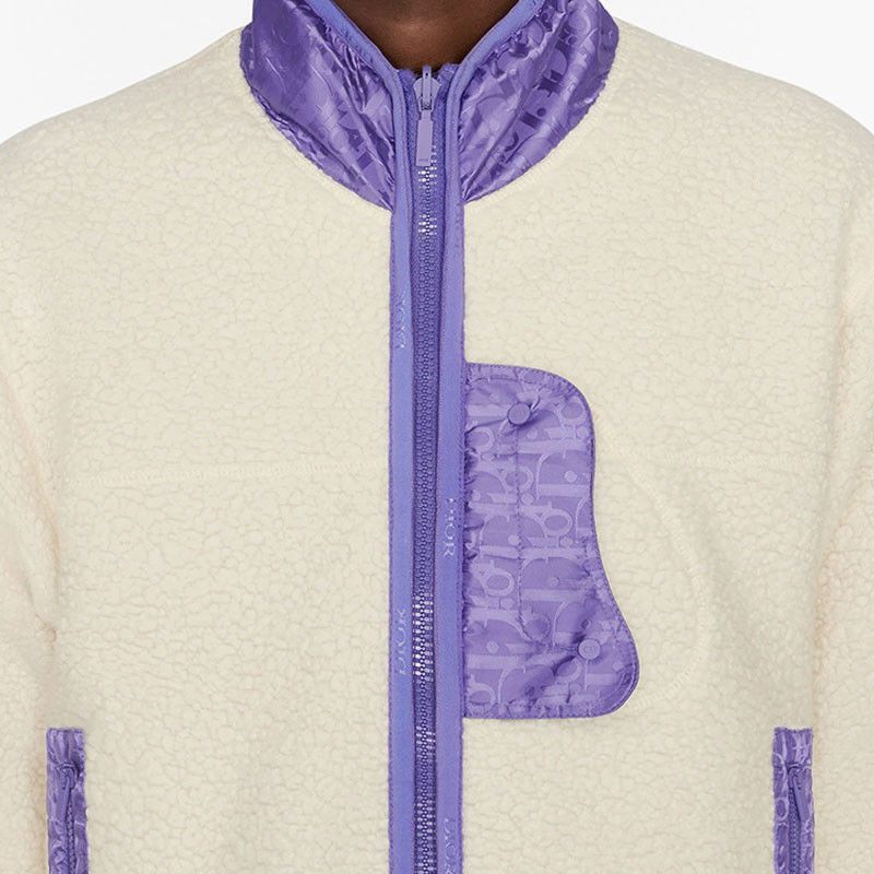 Dior Reversible Fleece Jacket in Beige Size US M / EU 48-50 / 2 - 8 Thumbnail