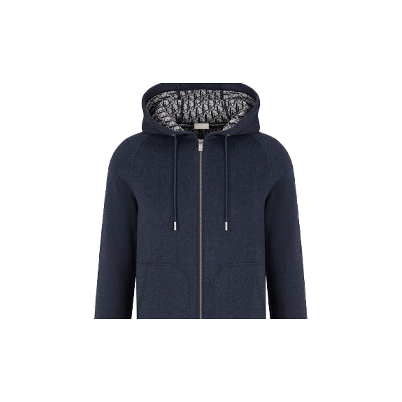 Dior Classic Zip Hoodie in Blue Size US XL / EU 56 / 4 - 9 Thumbnail