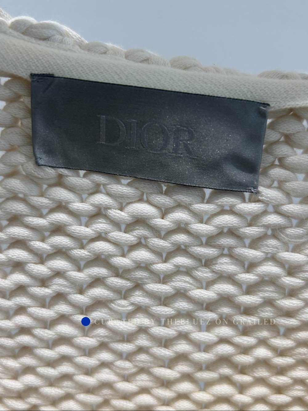 Dior Cozy Beige Knit Sweater Size US L / EU 52-54 / 3 - 3 Thumbnail