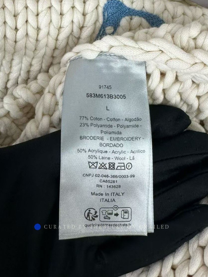 Dior Cozy Beige Knit Sweater Size US L / EU 52-54 / 3 - 4 Thumbnail