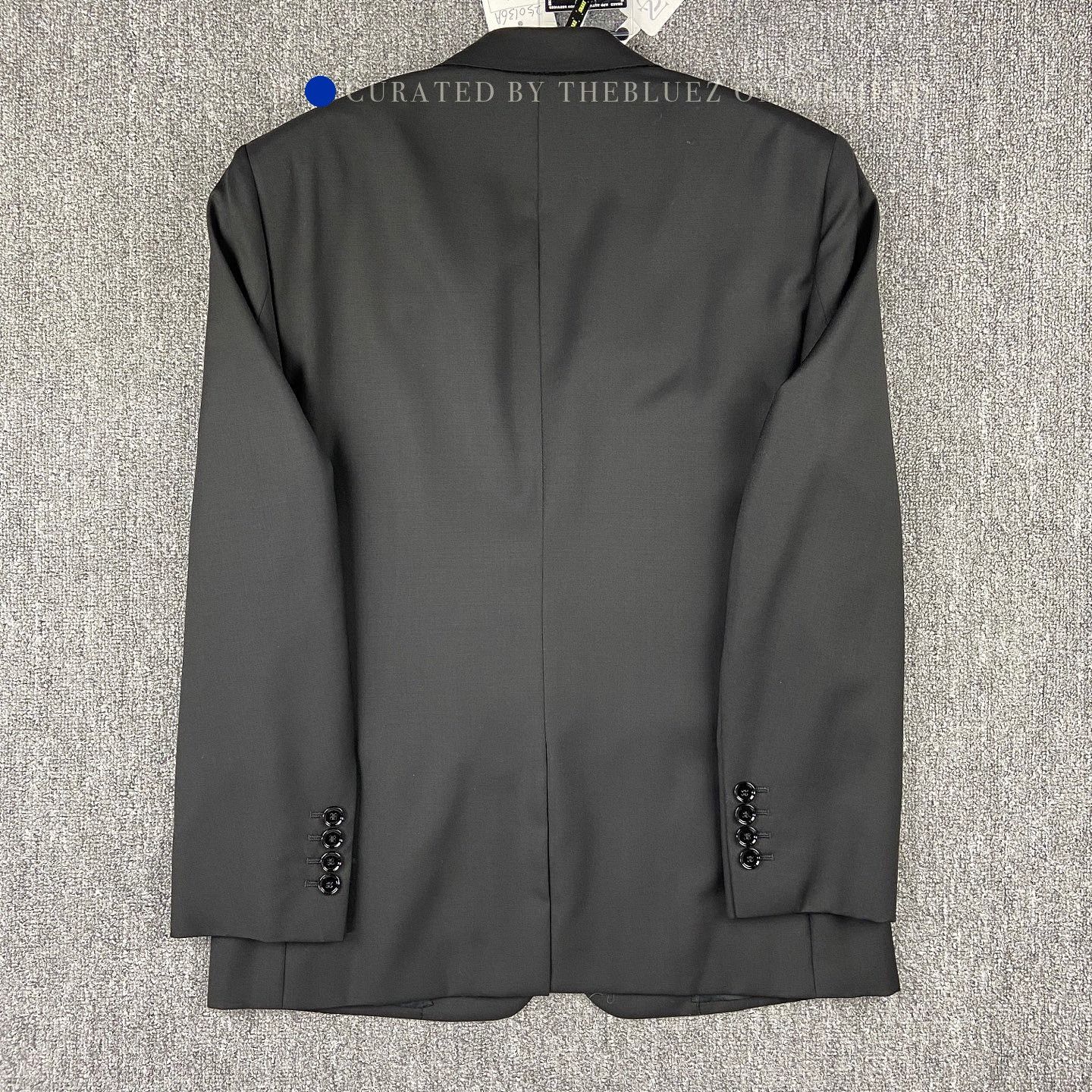 Dior Black Wool Blazer with Logo Lining Size US M / EU 48-50 / 2 - 2 Thumbnail