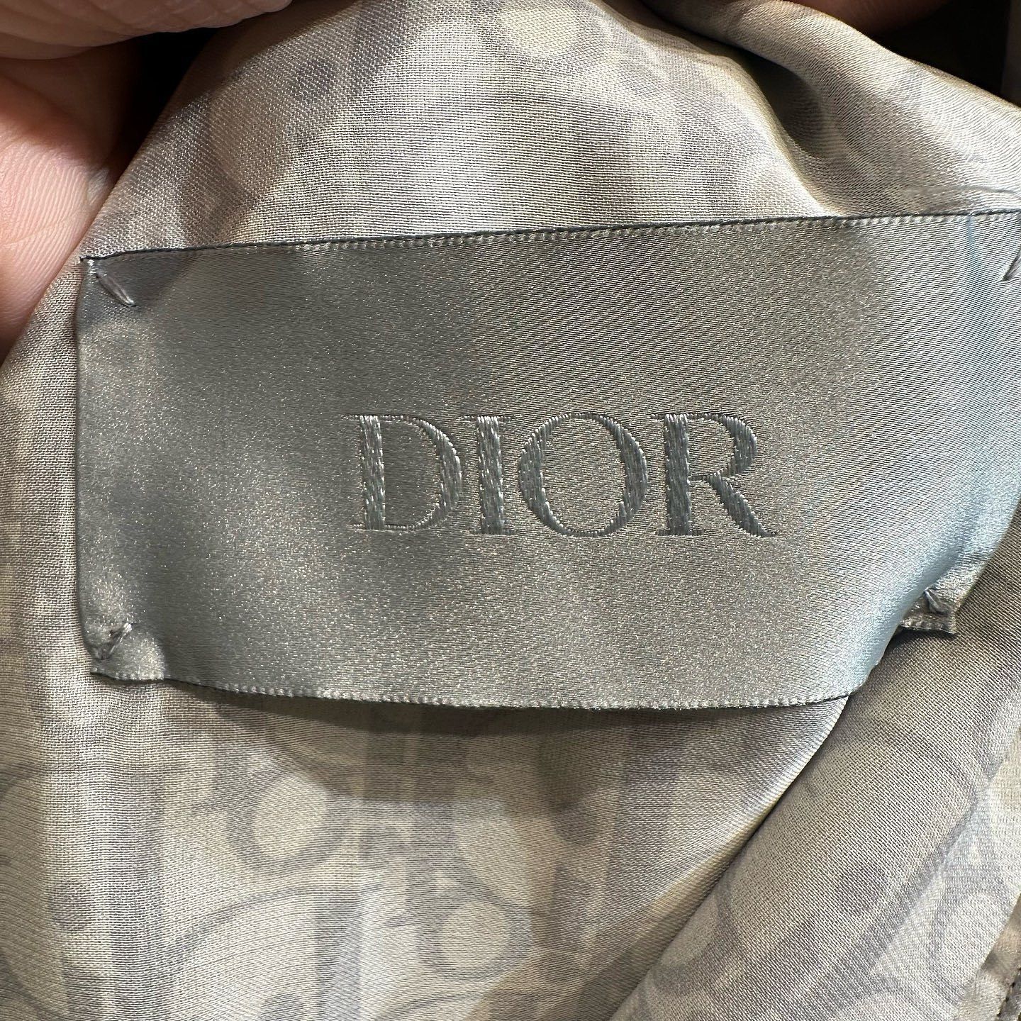 Dior Beige Monogram Lining Jacket in Size S Size US S / EU 44-46 / 1 - 3 Thumbnail