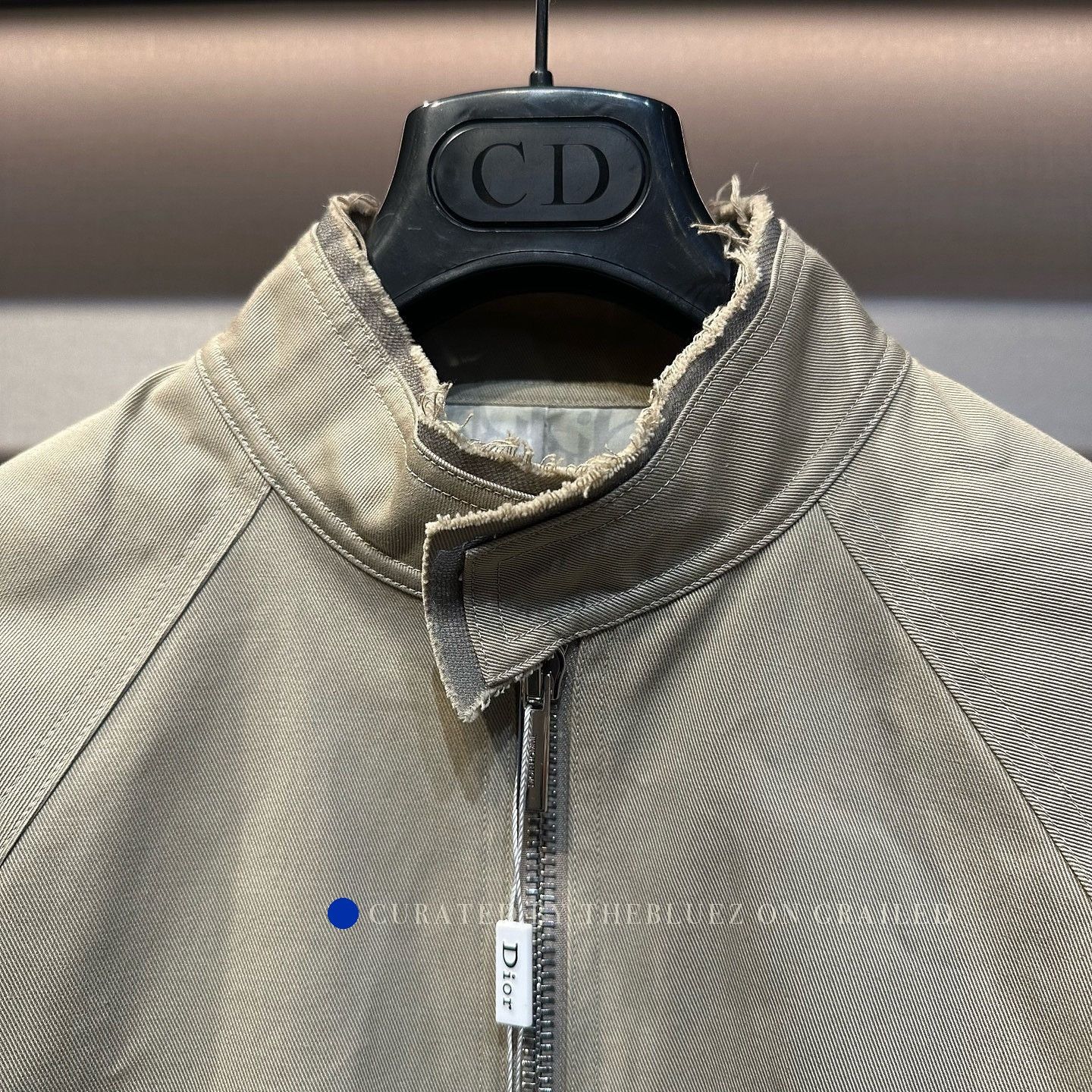 Dior Beige Monogram Lining Jacket in Size S Size US S / EU 44-46 / 1 - 6 Thumbnail