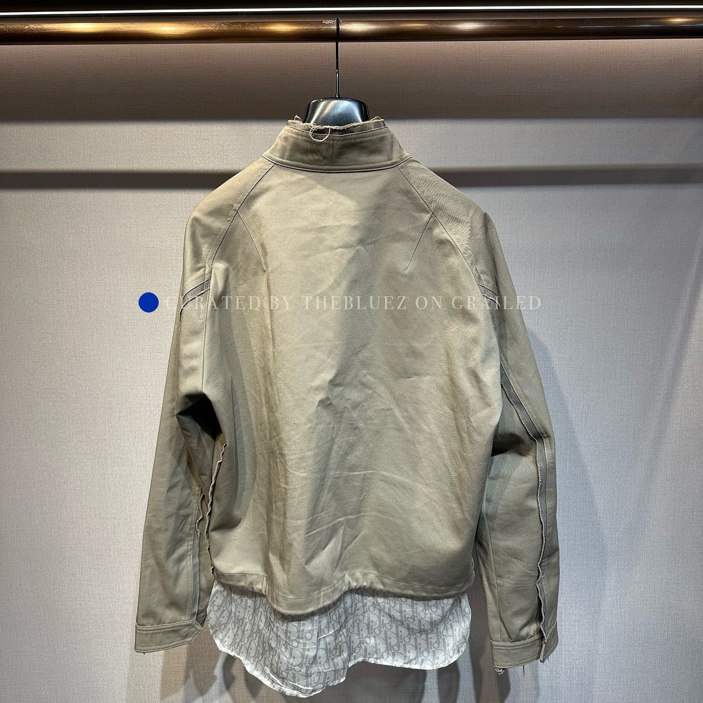 Dior Beige Monogram Lining Jacket in Size S Size US S / EU 44-46 / 1 - 2 Thumbnail