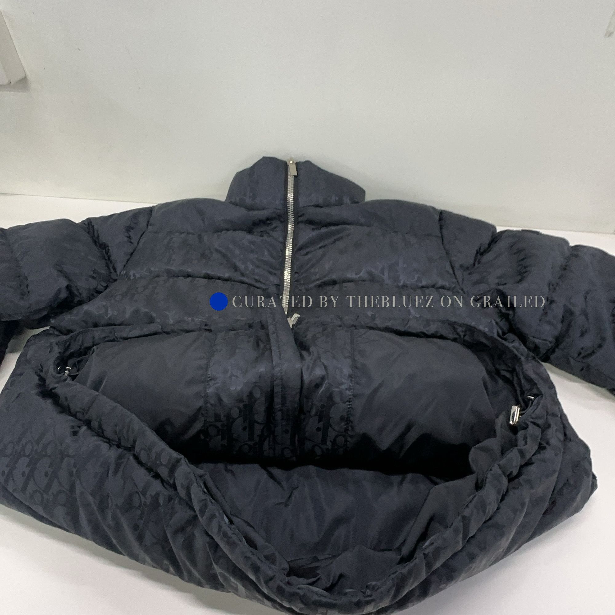 Dior Stylish Black Puffer Jacket in Size S Size US S / EU 44-46 / 1 - 7 Thumbnail
