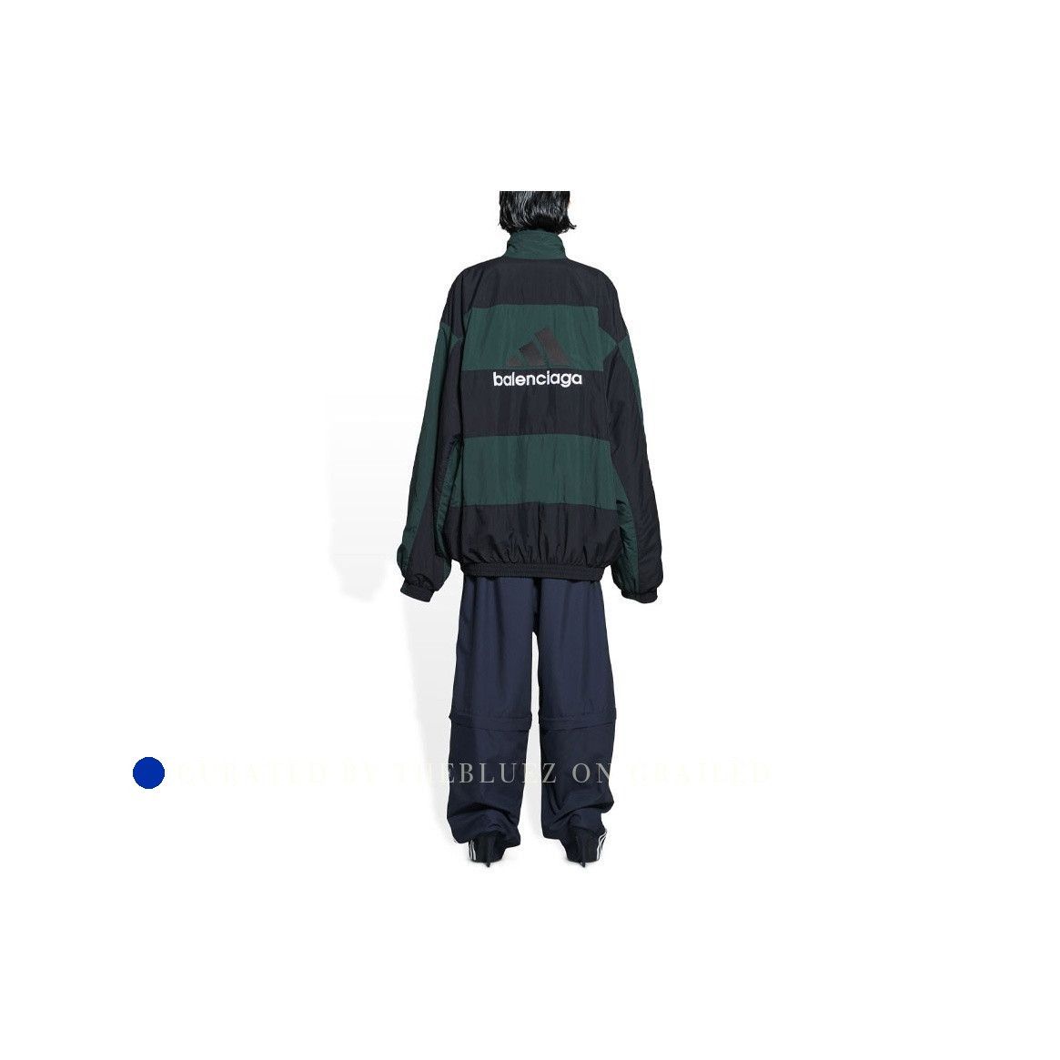 Balenciaga Reversible Stripe Jacket in Multi Colorway Size US S / EU 44-46 / 1 - 10 Thumbnail