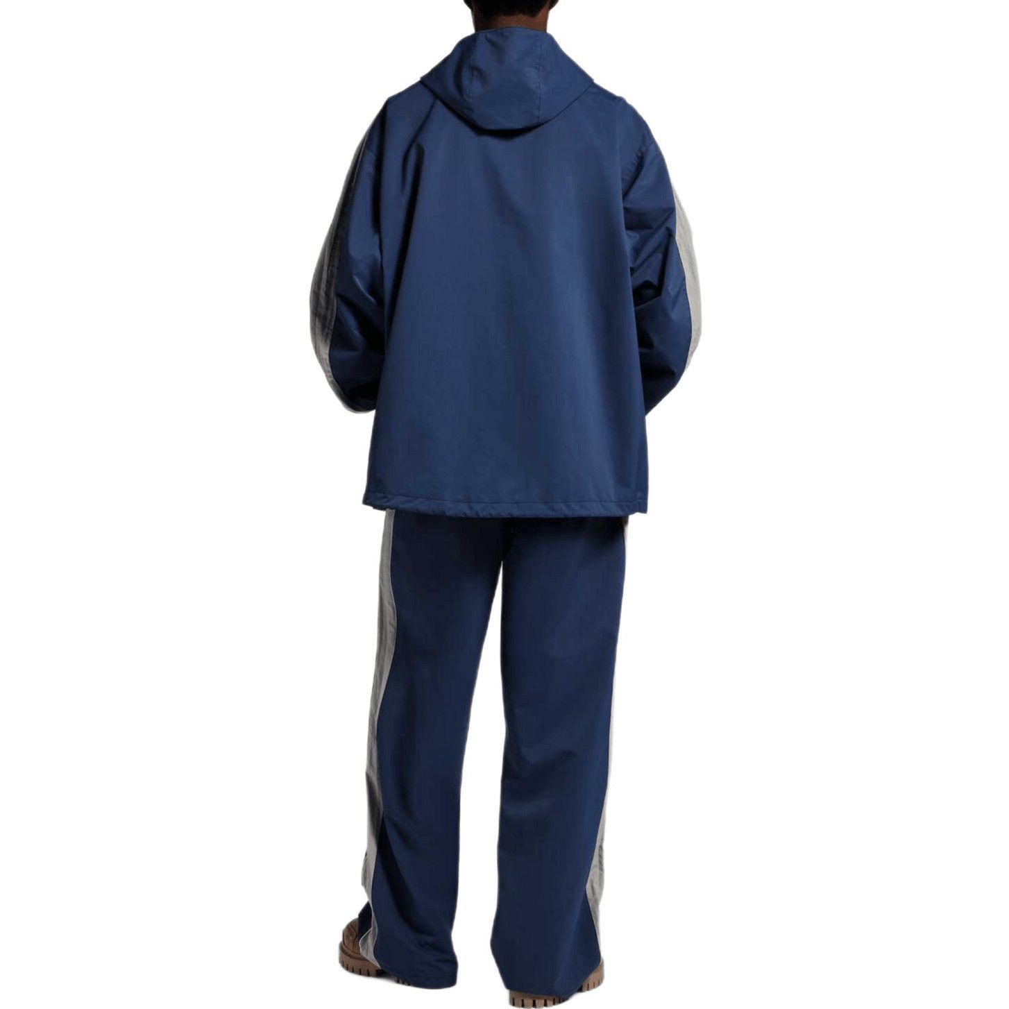 Balenciaga Logo Embroidered Zip Jacket in Blue Size US XS / EU 42 / 0 - 8 Thumbnail
