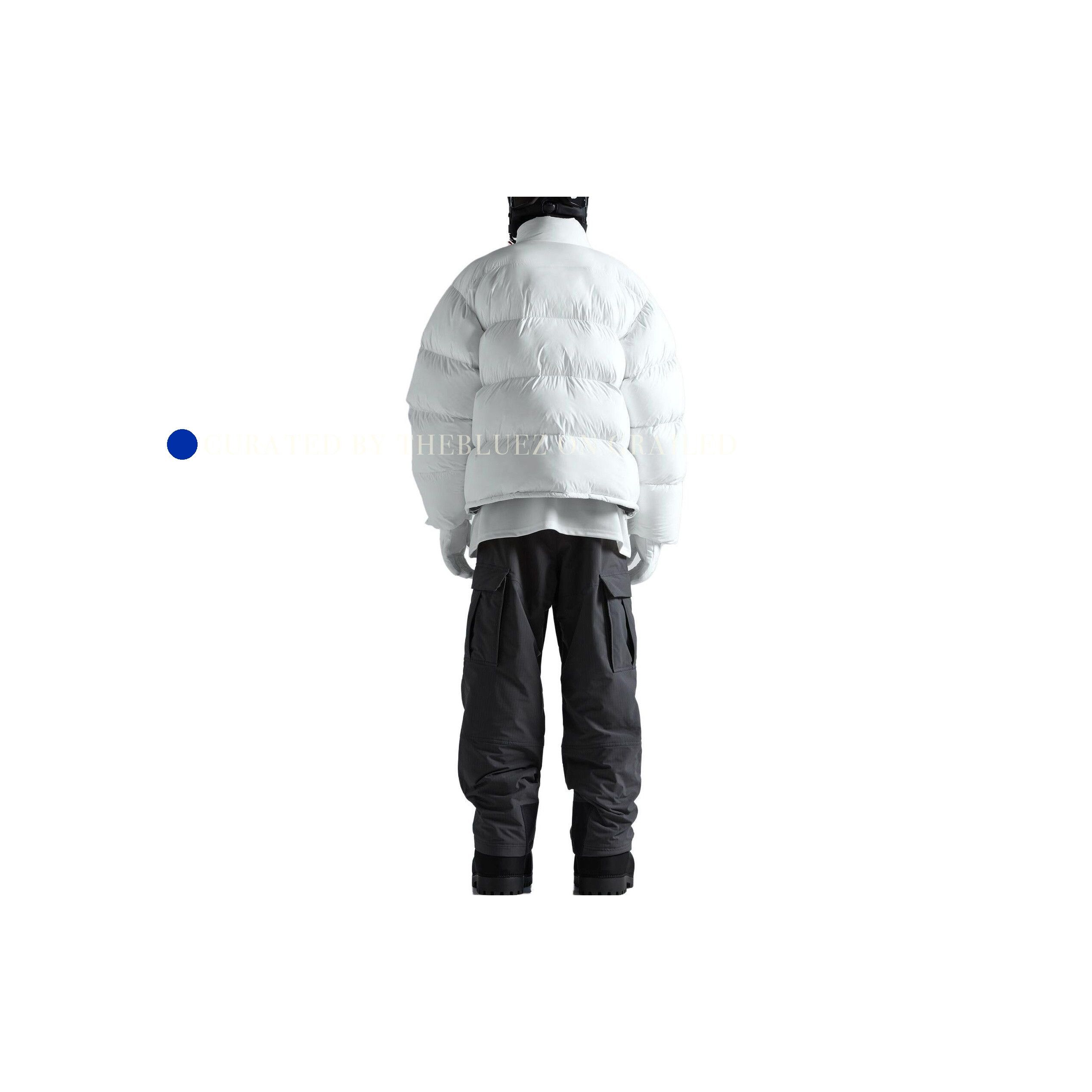 Balenciaga White Puffer Jacket in Size S Size US S / EU 44-46 / 1 - 6 Thumbnail