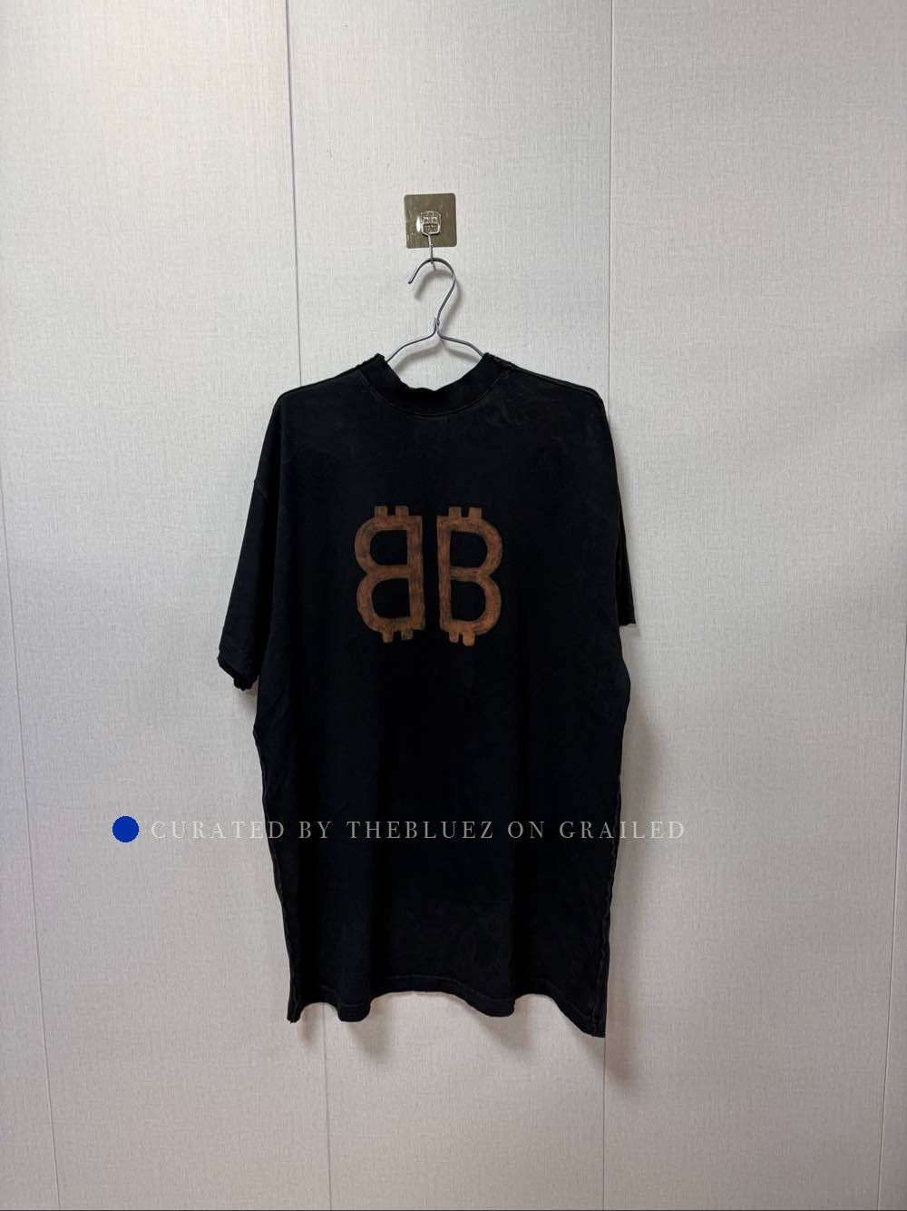 Balenciaga Eiffel Tower Graphic T-Shirt in Black Size US S / EU 44-46 / 1 - 2 Thumbnail