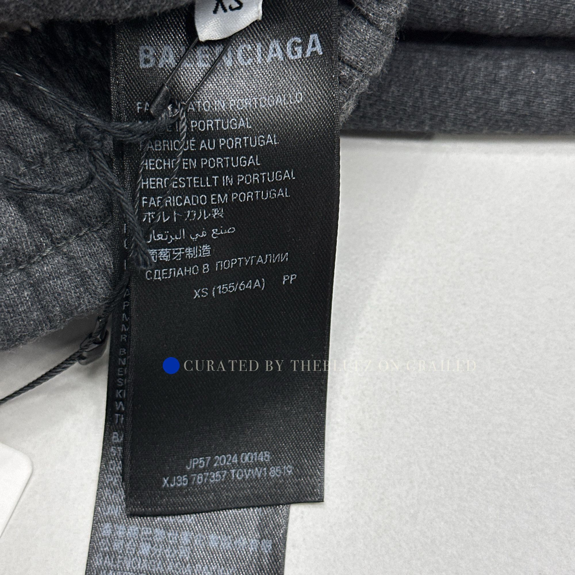 Balenciaga Gray Joggers in Size 28 Size US 28 / EU 44 - 3 Thumbnail